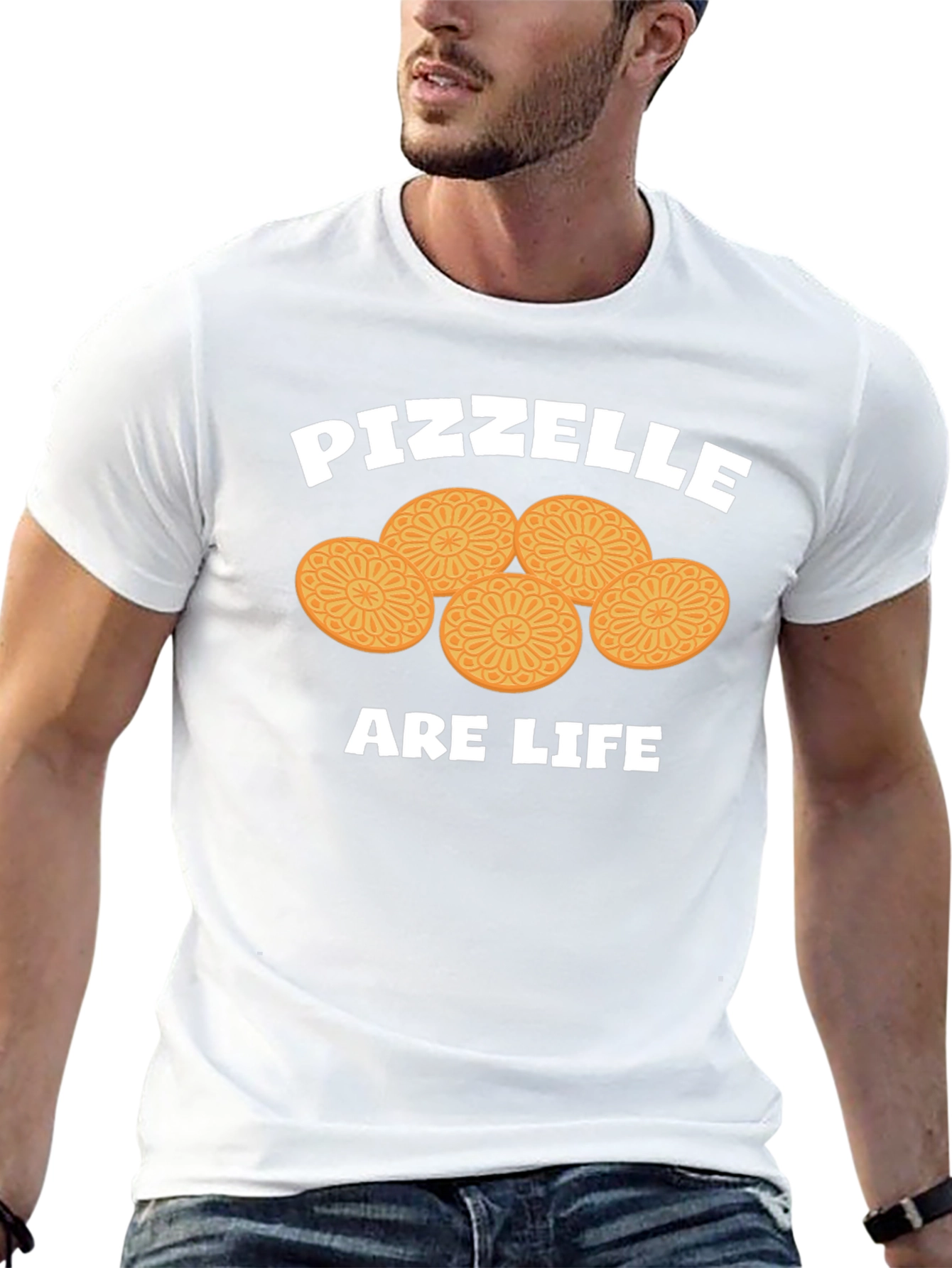 Pizzelle are Life T-Shirt -  Unique Italian Cookie Tee
