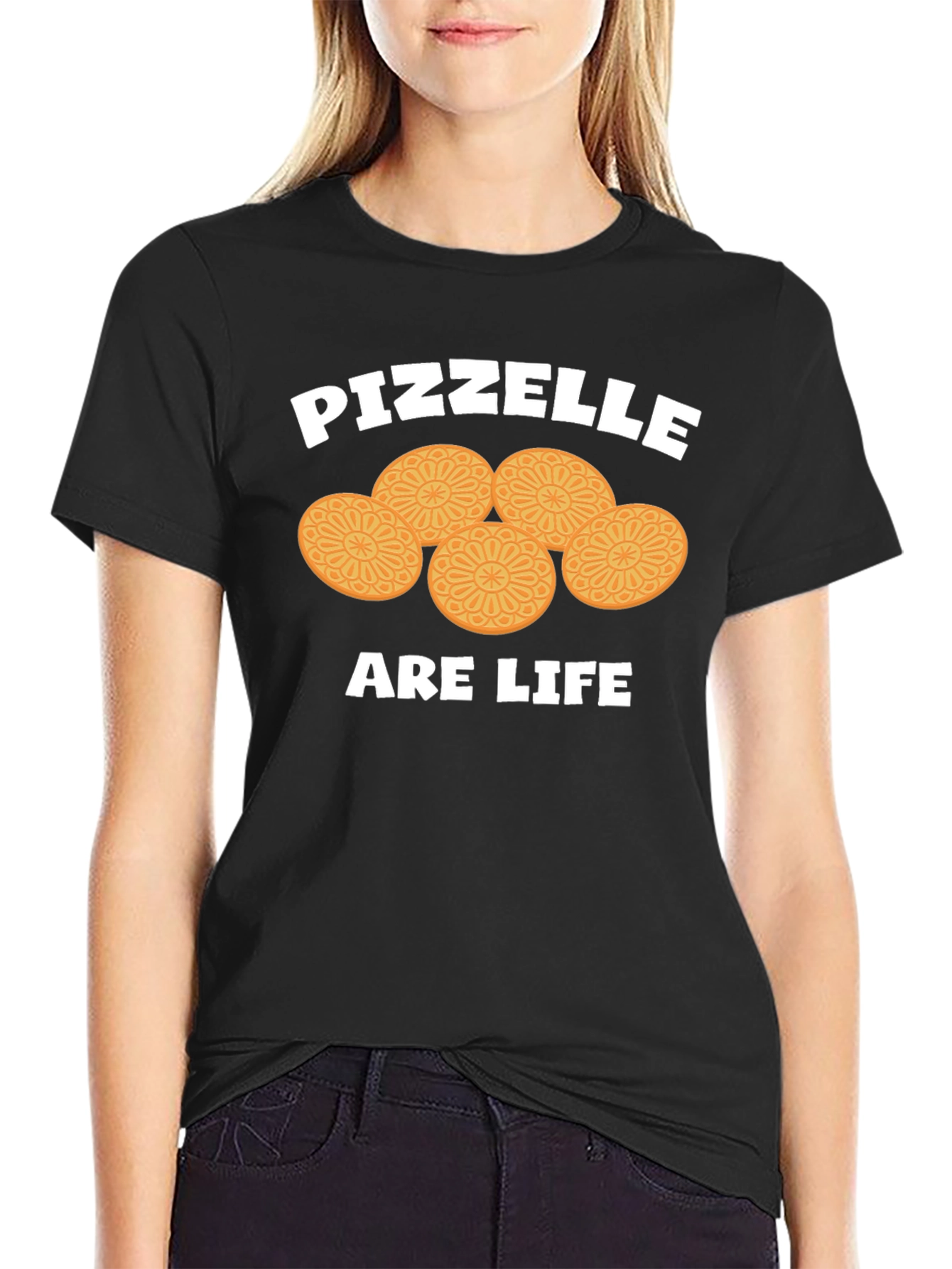 Pizzelle are Life T-Shirt -  Unique Italian Cookie Tee
