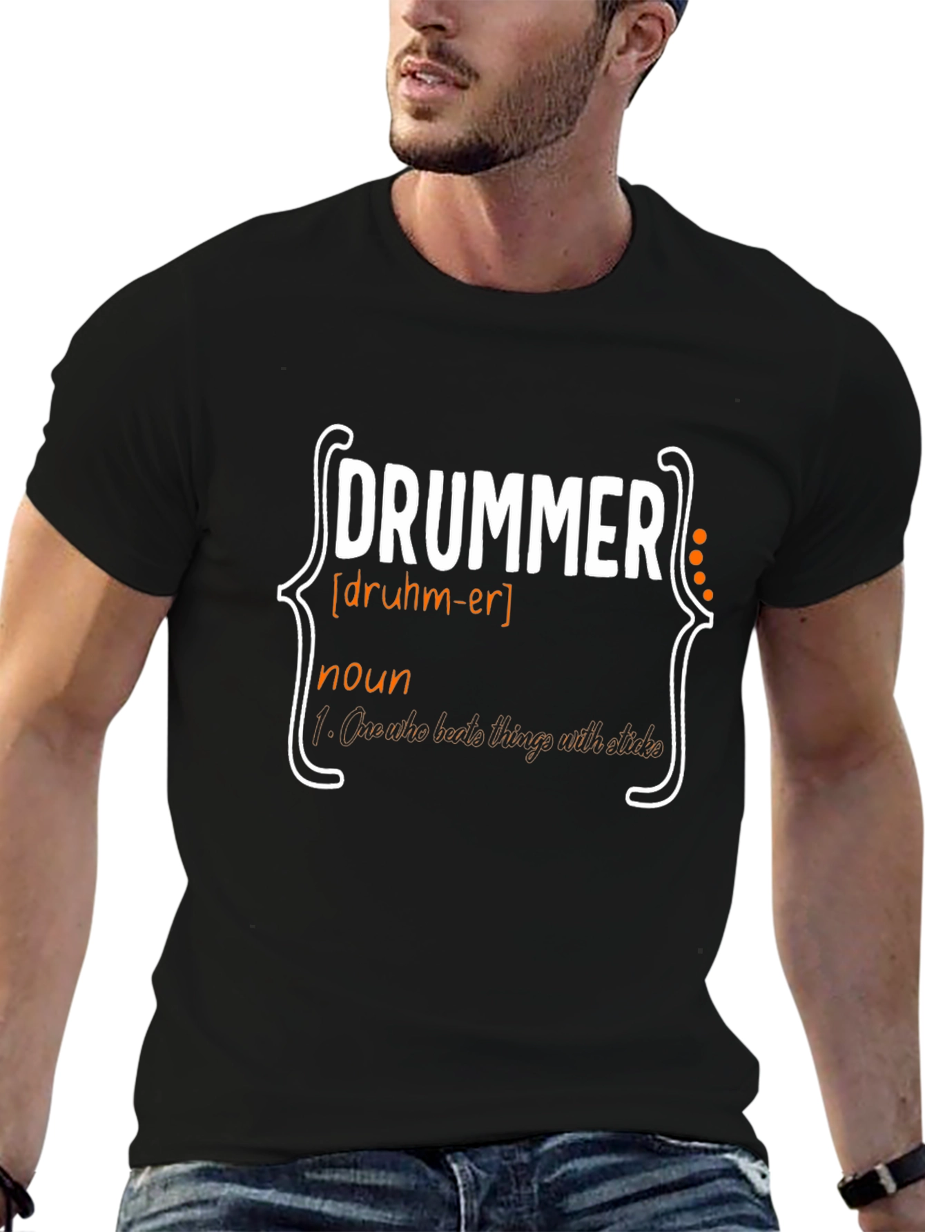 Drummer Definition Graphic T-Shirt