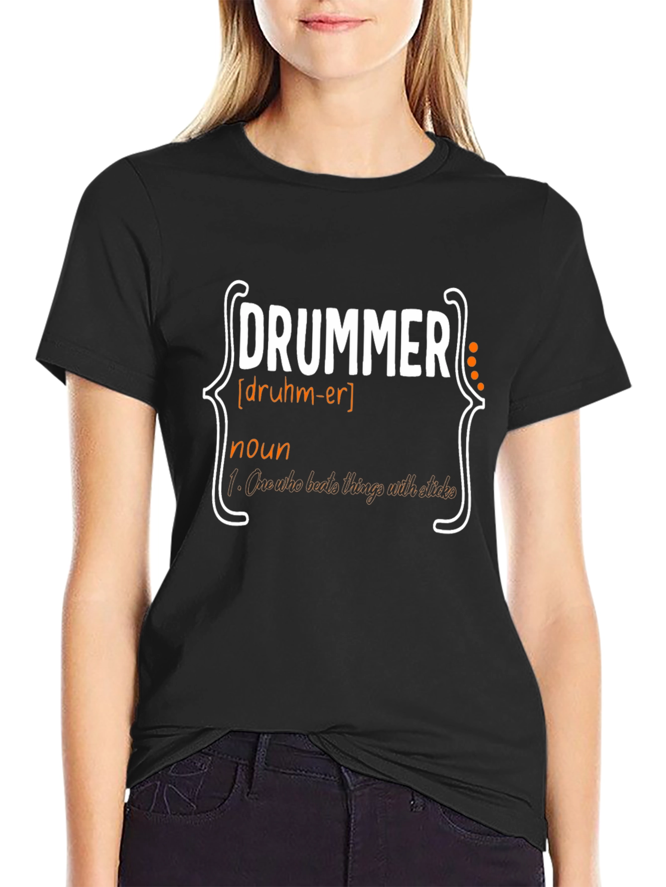 Drummer Definition Graphic T-Shirt