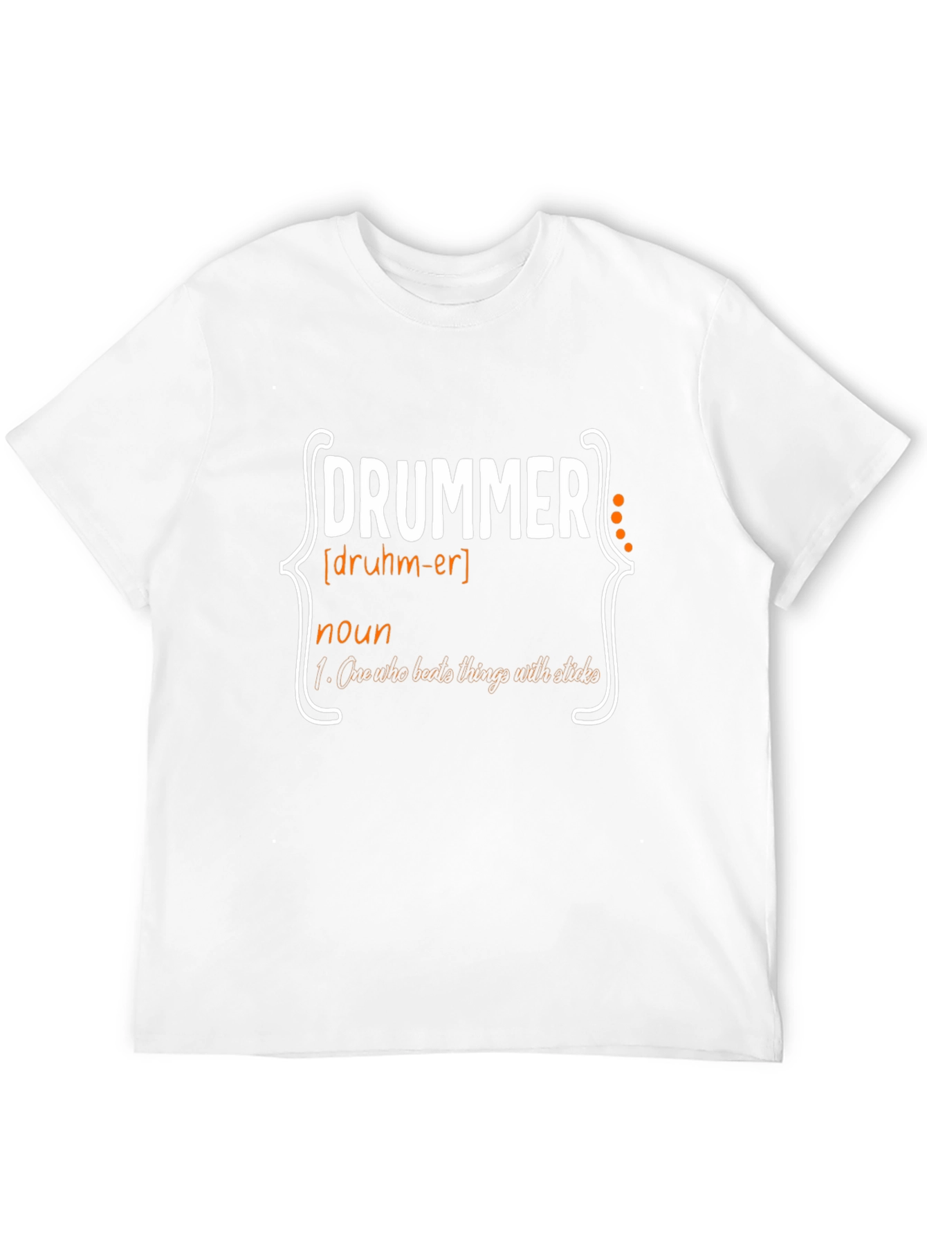 Drummer Definition Graphic T-Shirt
