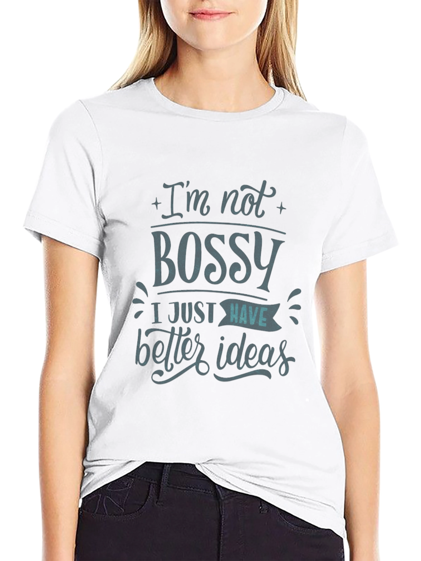Im Not Bossy Funny Mens T-Shirt