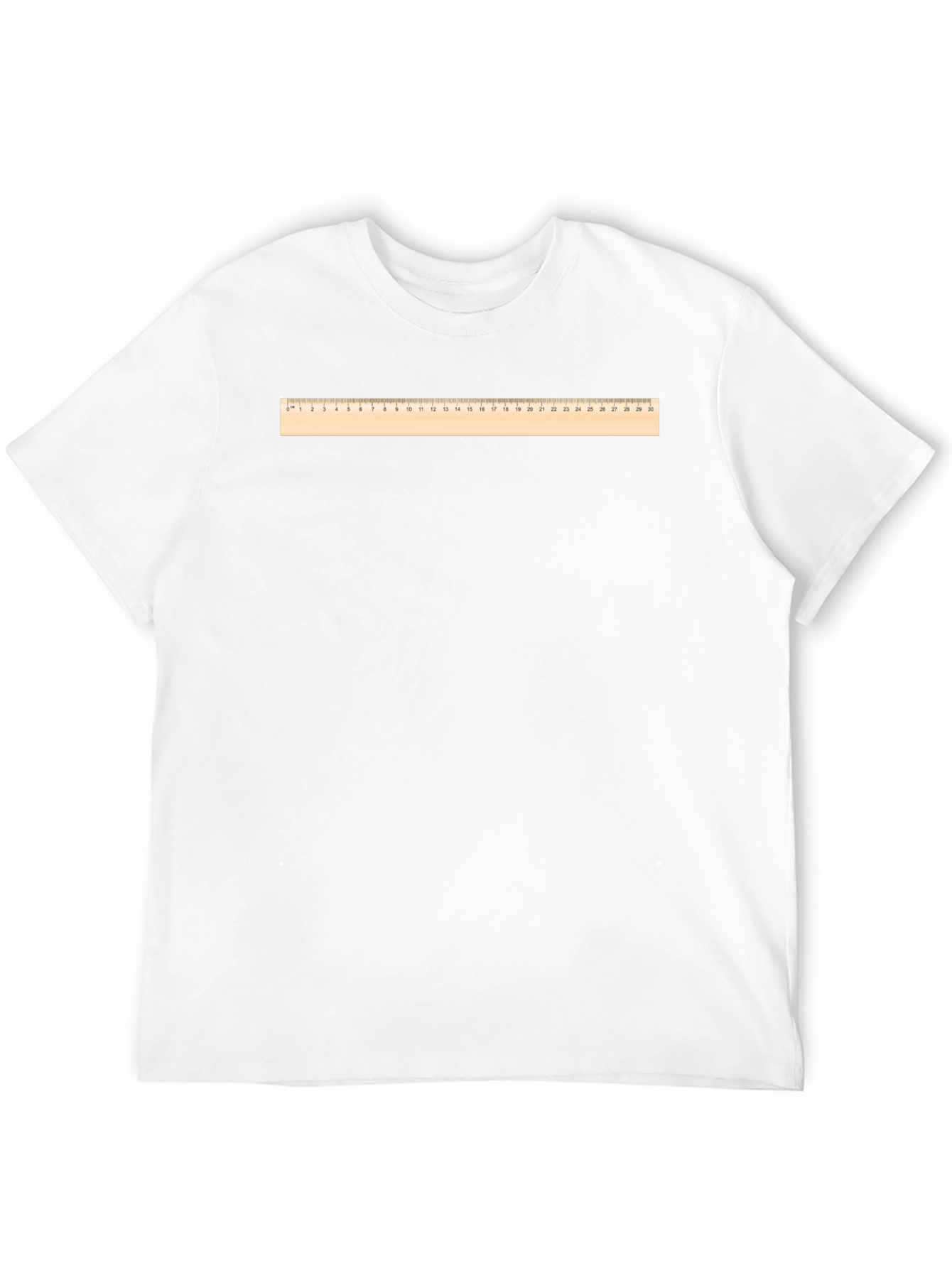 Funny Ruler T-Shirt - Measure Up!