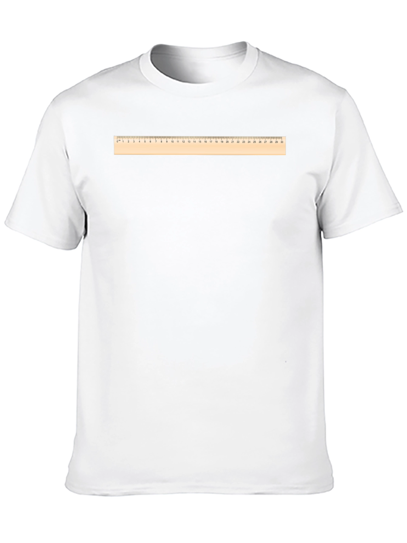 Funny Ruler T-Shirt - Measure Up!