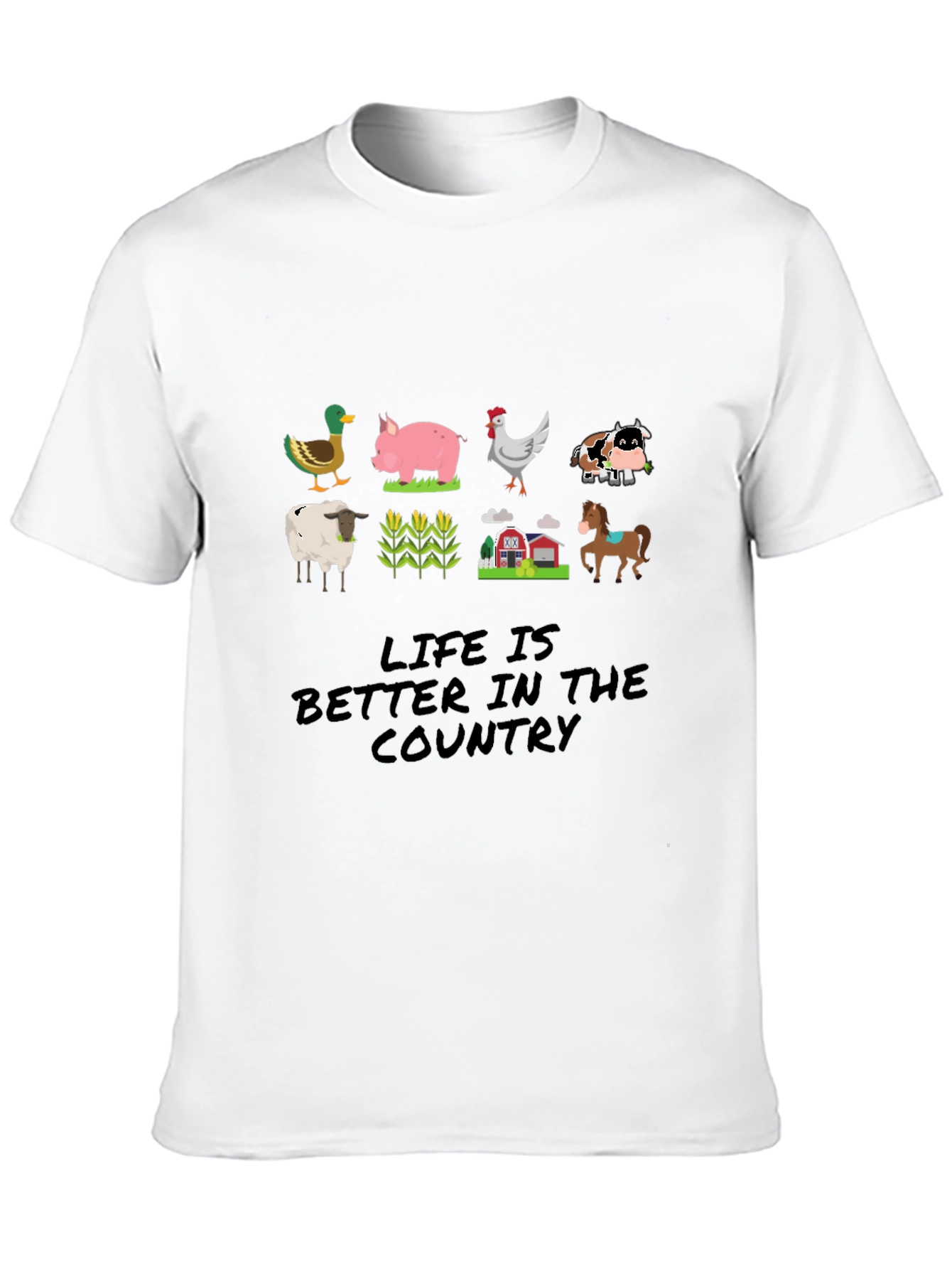 Life is Better in the Country Graphic T-Shirt