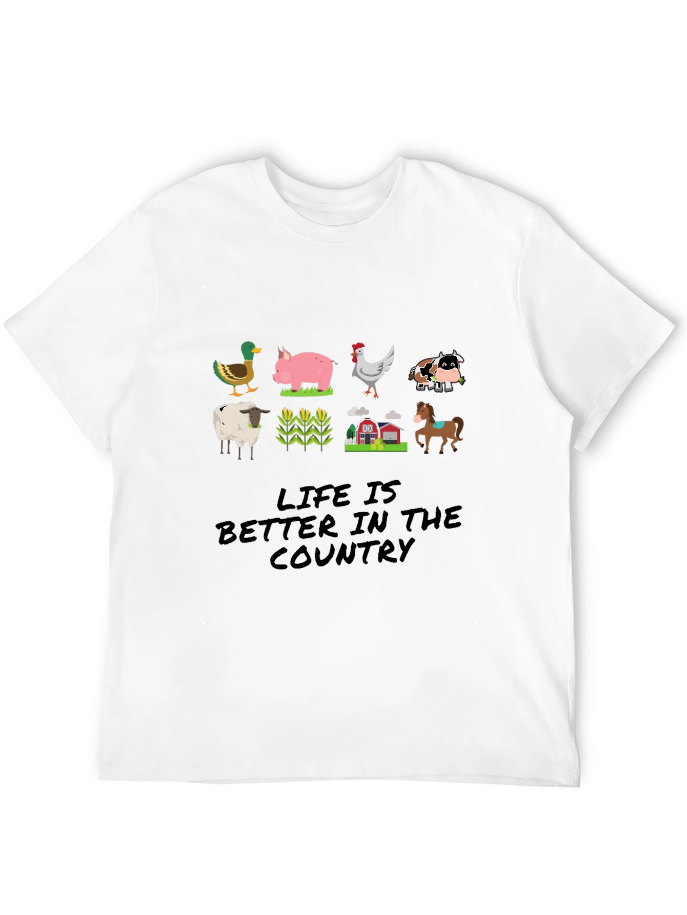 Life is Better in the Country Graphic T-Shirt