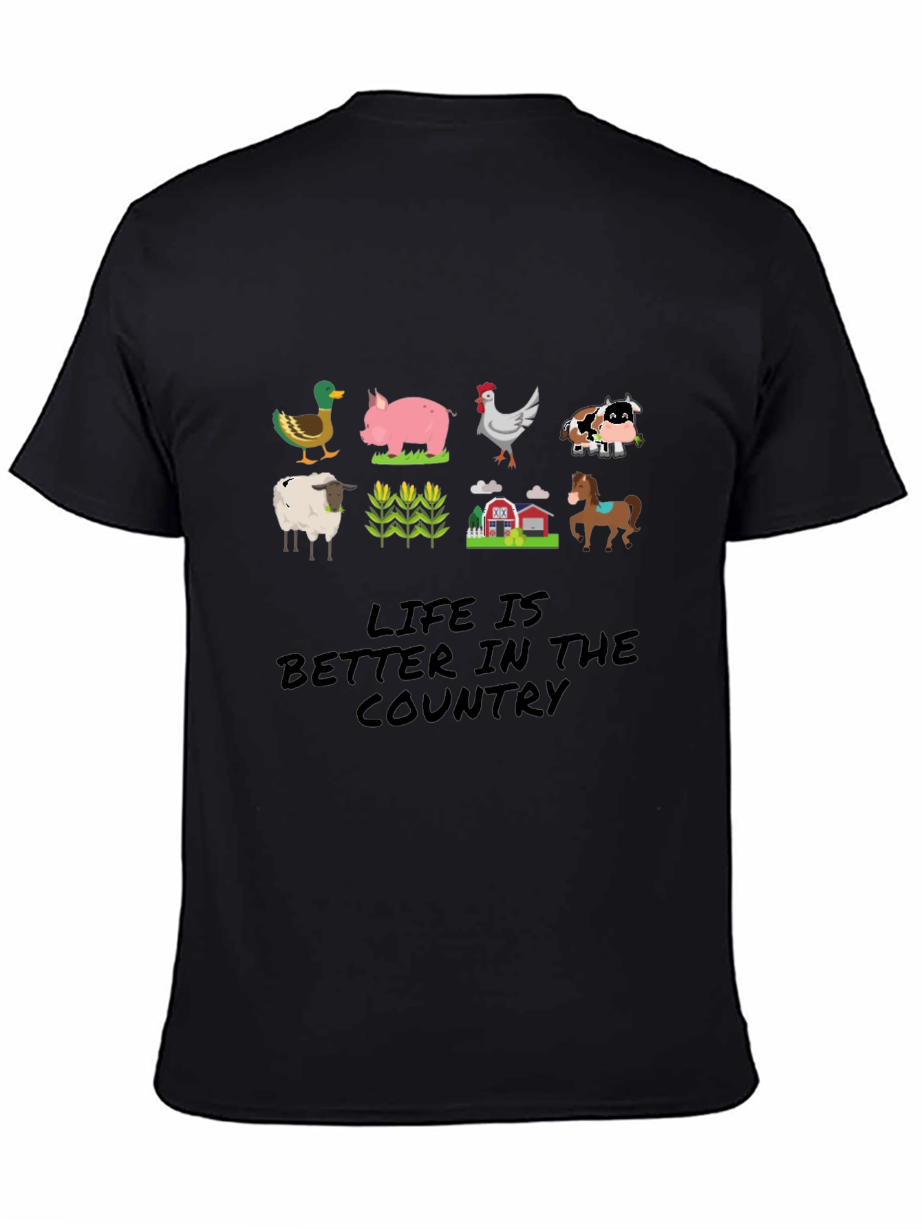 Life is Better in the Country Graphic T-Shirt