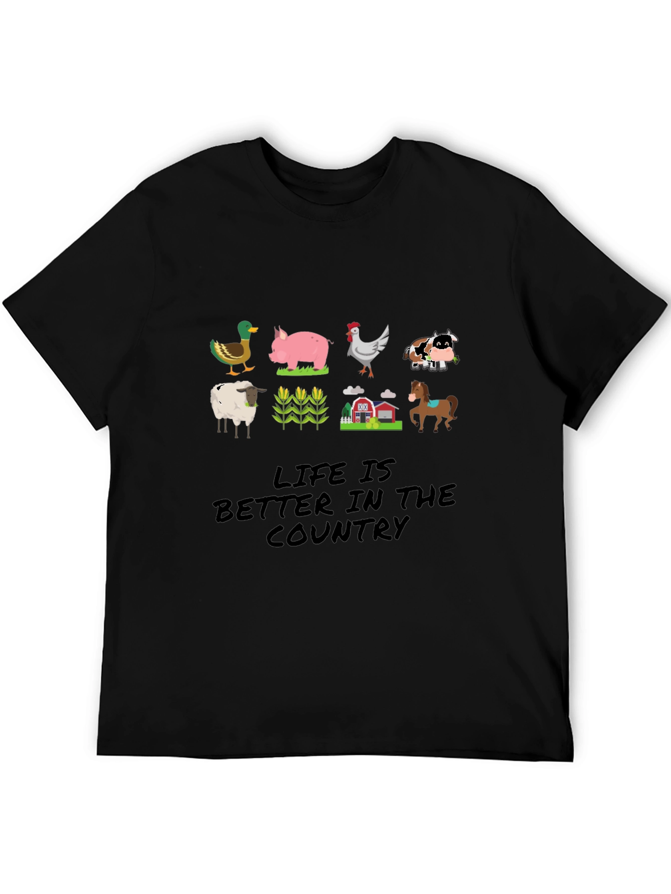 Life is Better in the Country Graphic T-Shirt