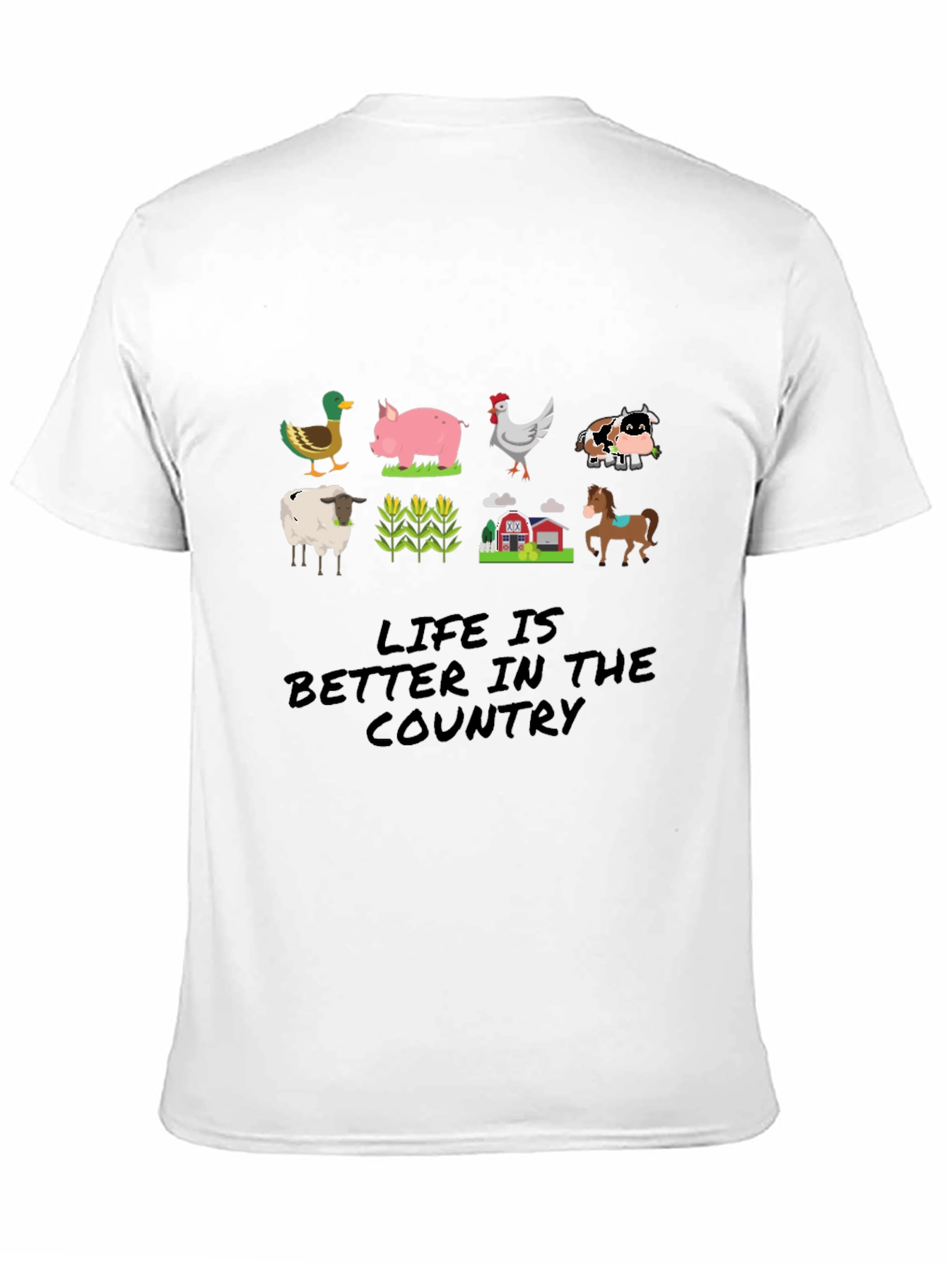 Life is Better in the Country Graphic T-Shirt