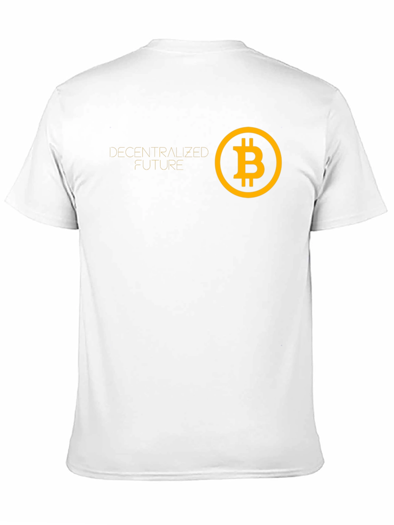 Decentralized Future Bitcoin Graphic Tee - Black
