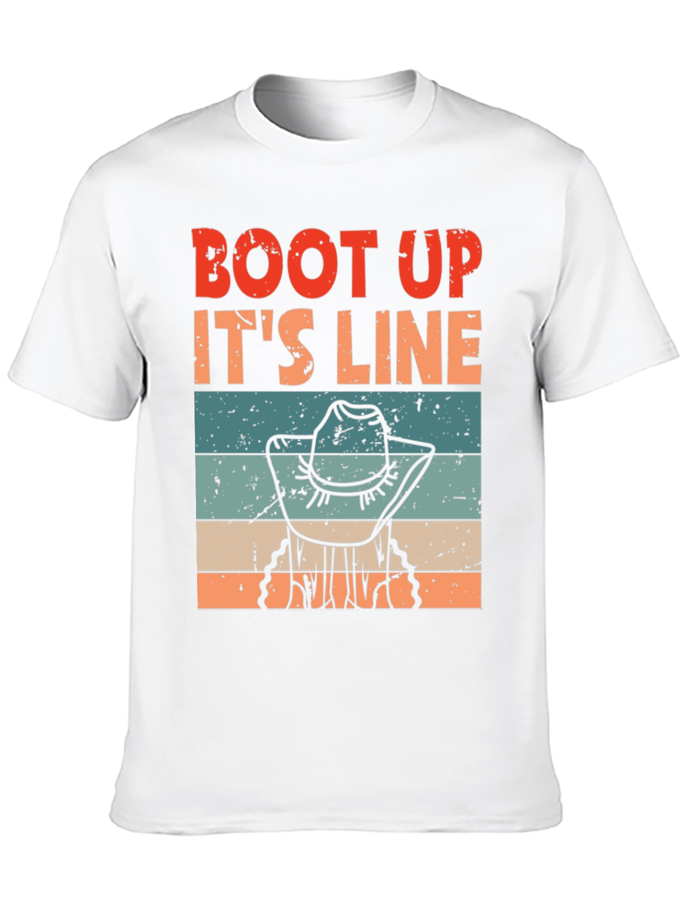 Boot Up Its Line Dancing T-Shirt