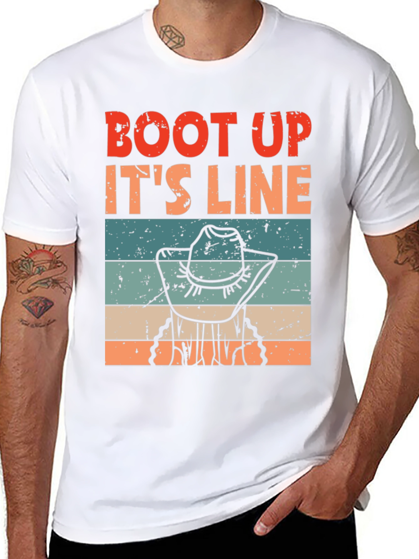 Boot Up Its Line Dancing T-Shirt