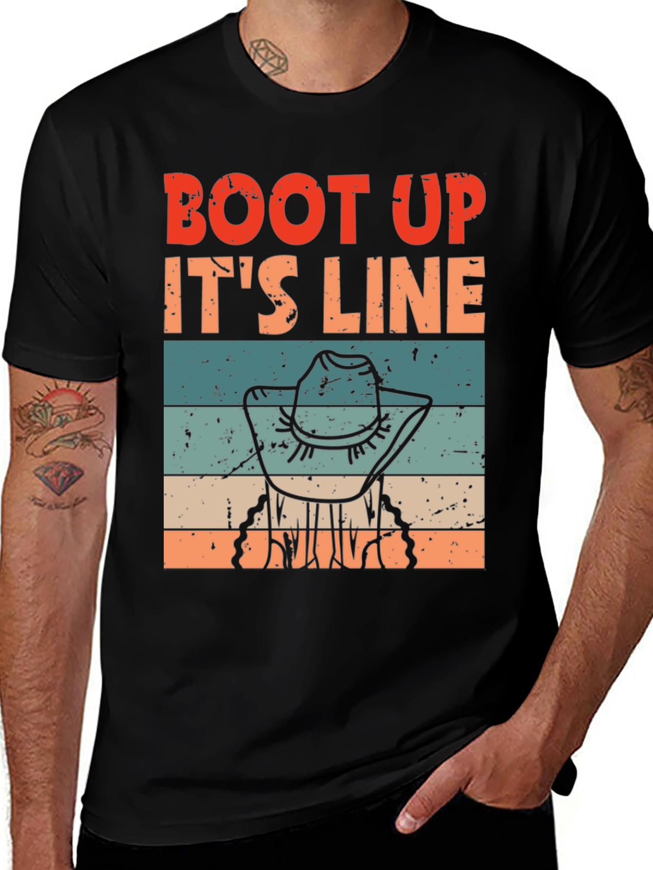 Boot Up Its Line Dancing T-Shirt
