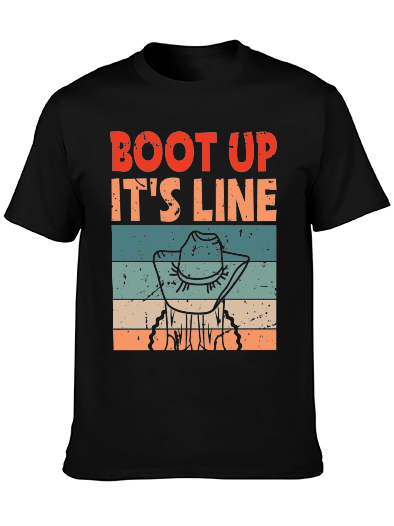 Boot Up Its Line Dancing T-Shirt