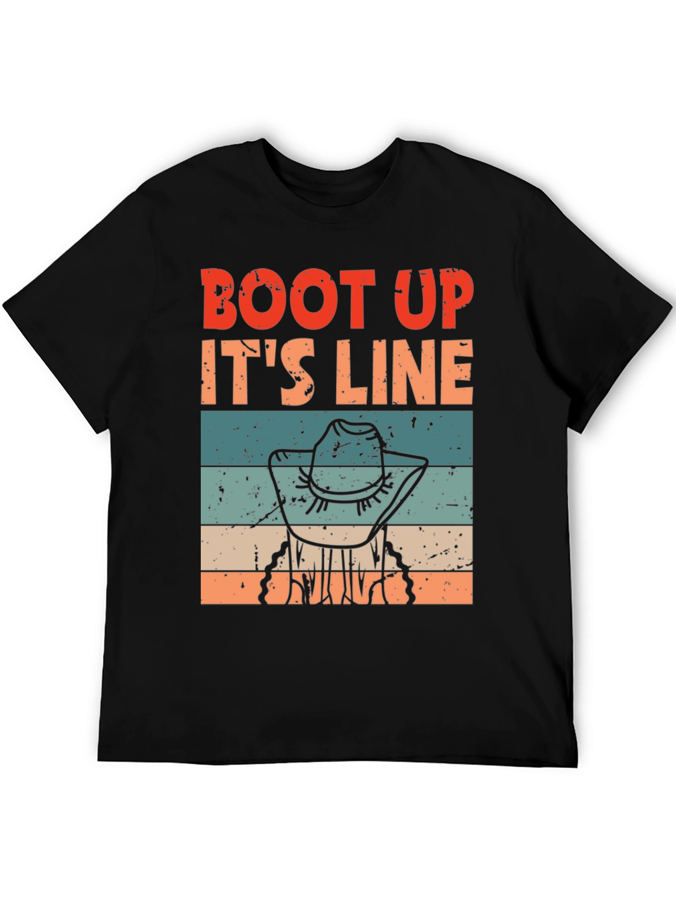 Boot Up Its Line Dancing T-Shirt