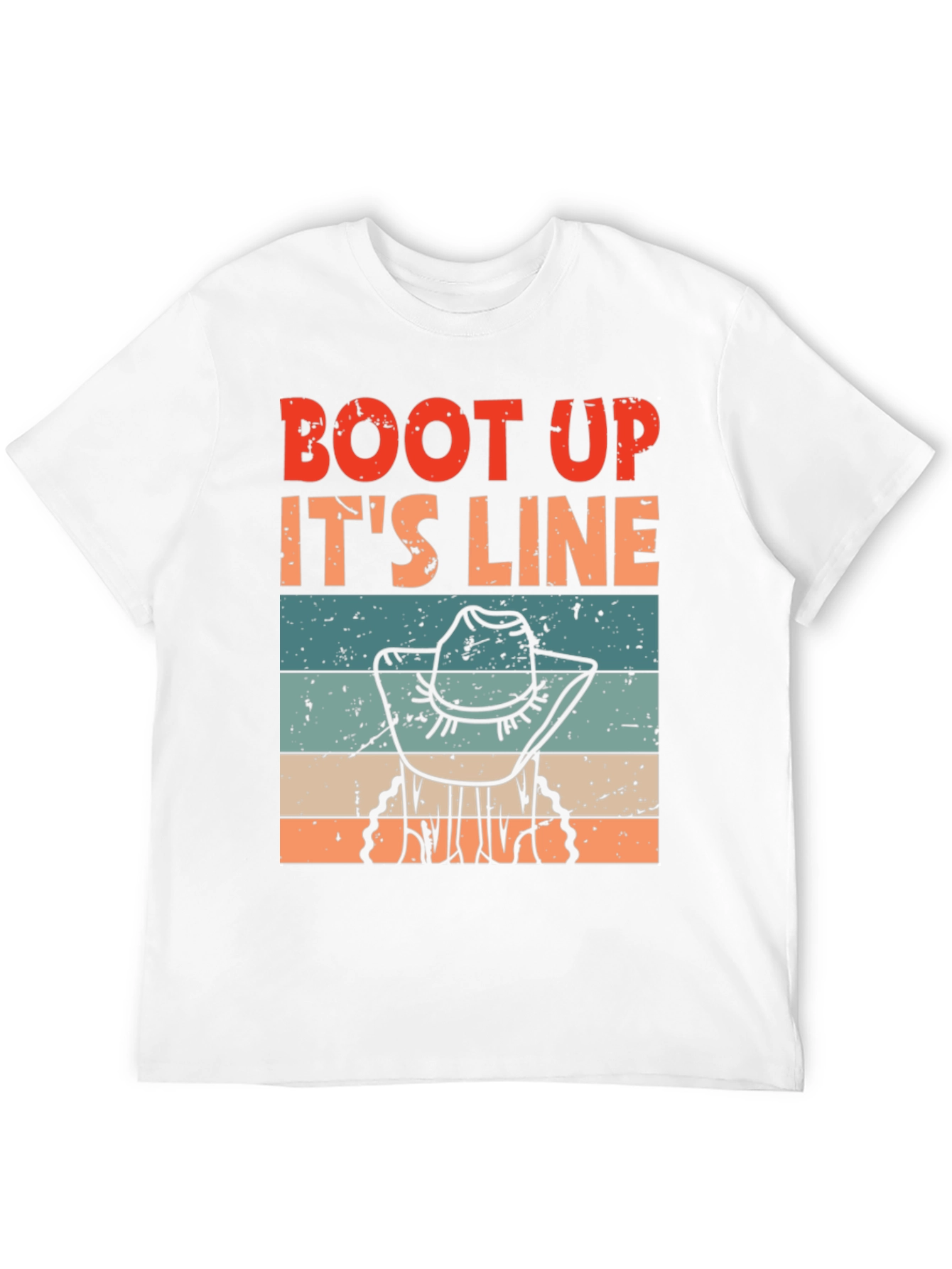 Boot Up Its Line Dancing T-Shirt