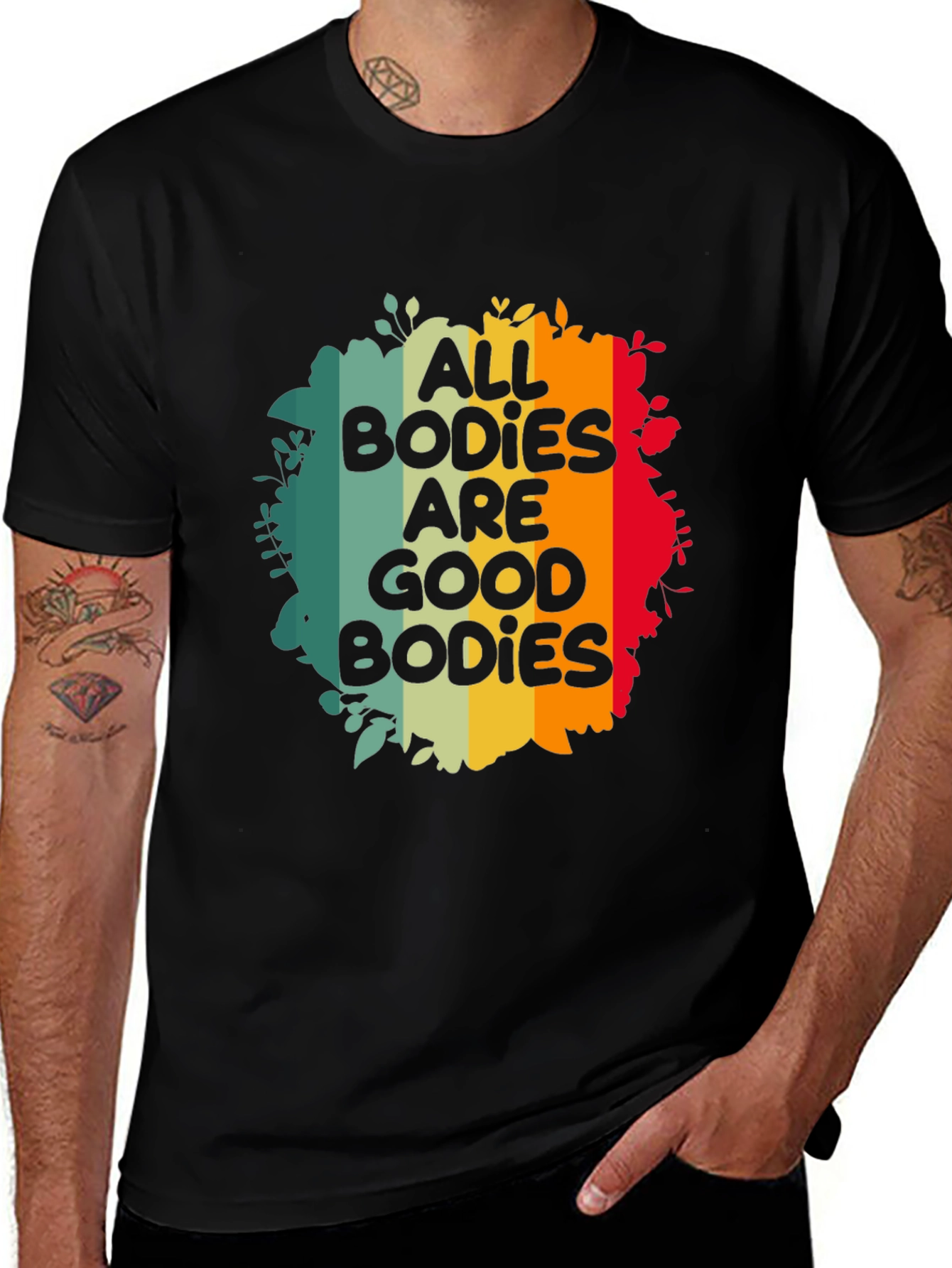 All Bodies Are Good Bodies Graphic Tee