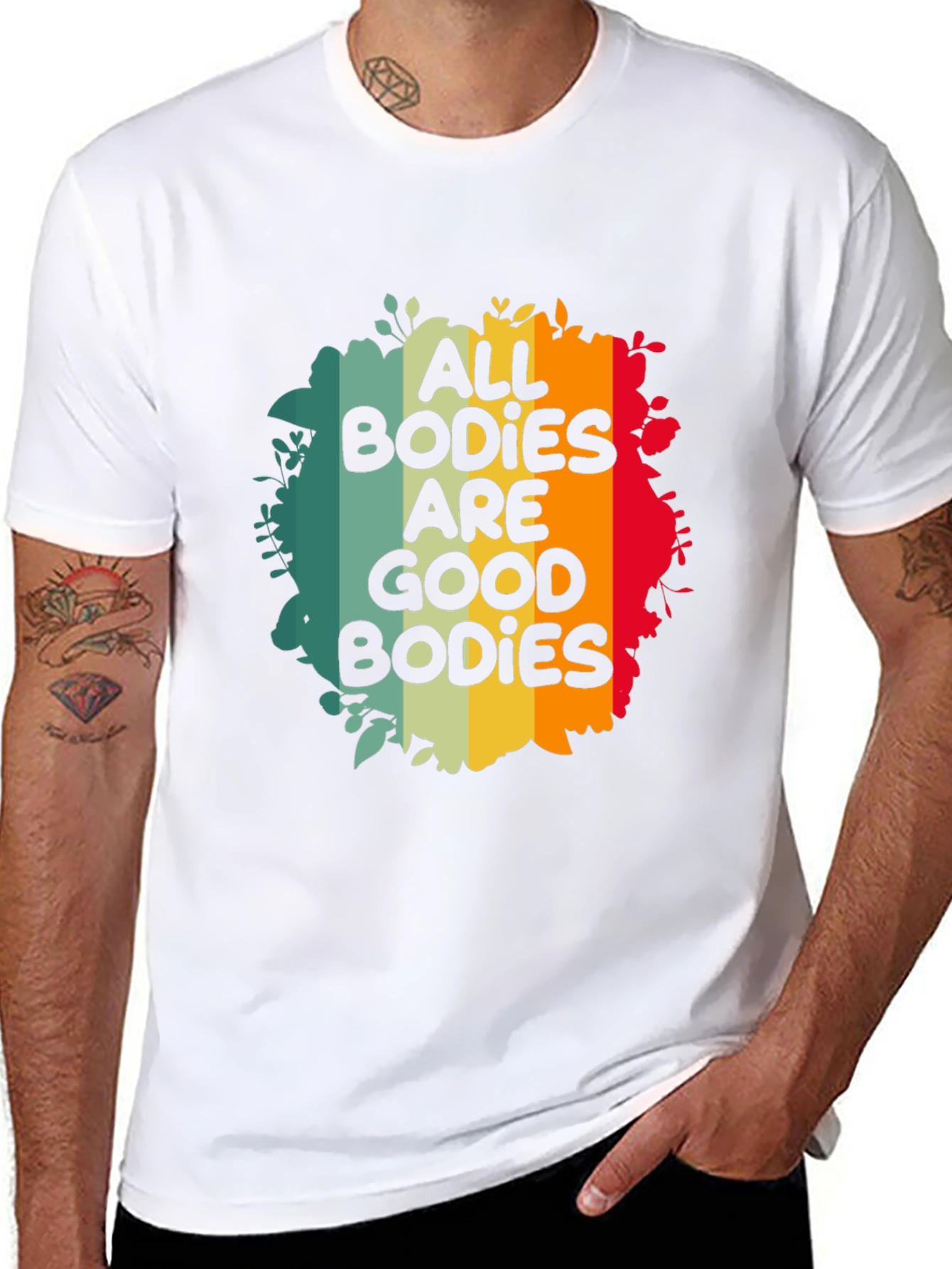 All Bodies Are Good Bodies Graphic Tee