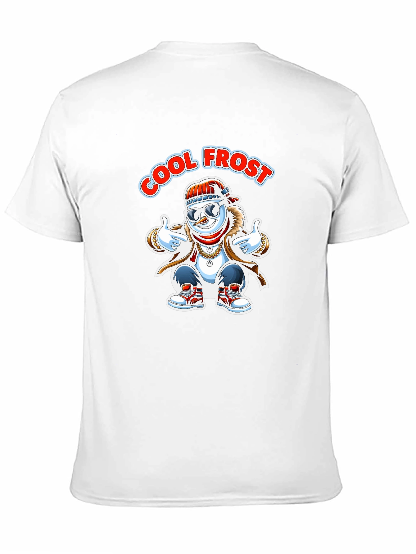 Cool Frost Snowman Graphic Tee