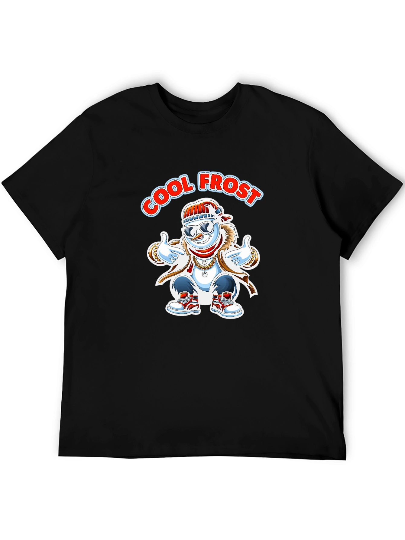 Cool Frost Snowman Graphic Tee