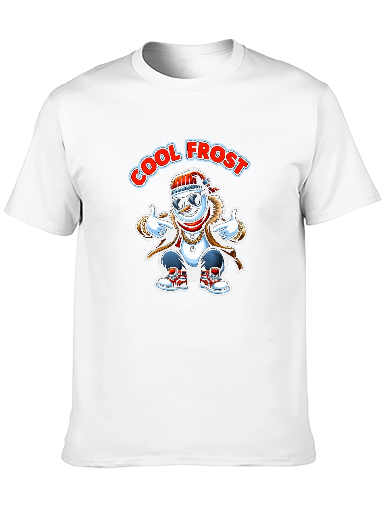 Cool Frost Snowman Graphic Tee