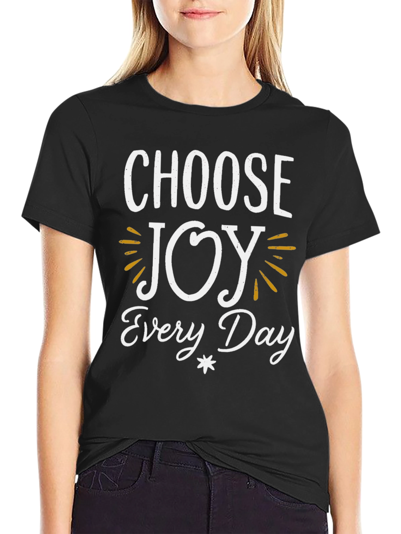 Choose Joy T-Shirt - Inspirational Daily Wear