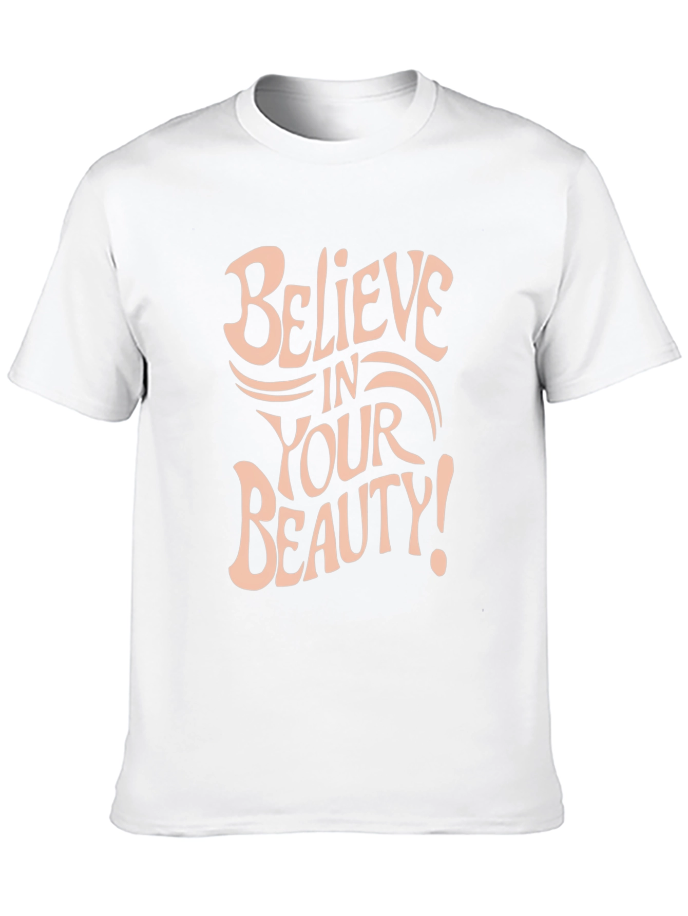 Believe in Your Beauty Graphic Tee - Black