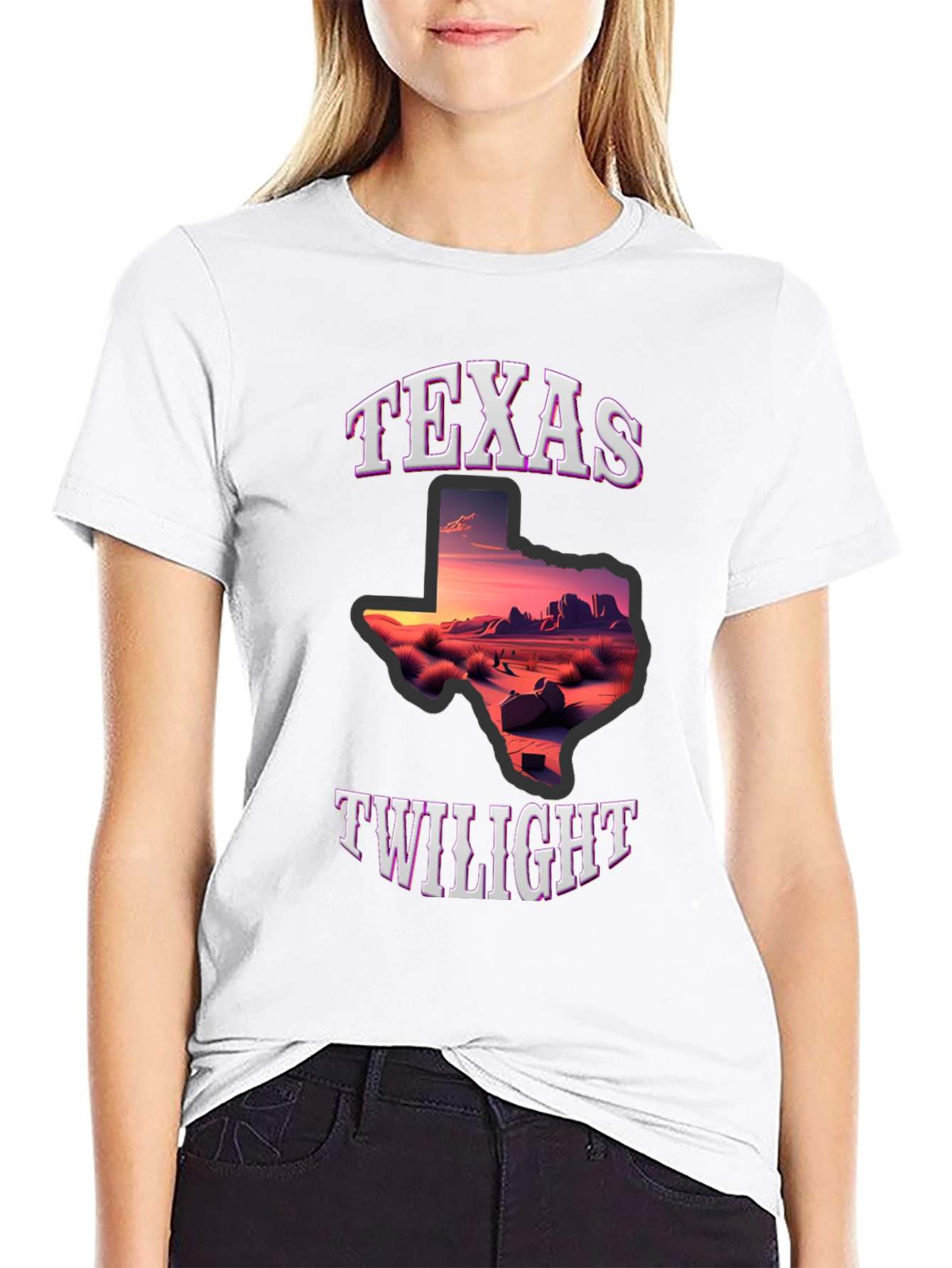Texas Twilight Graphic Tee