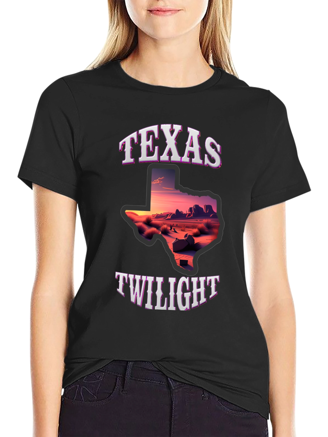 Texas Twilight Graphic Tee