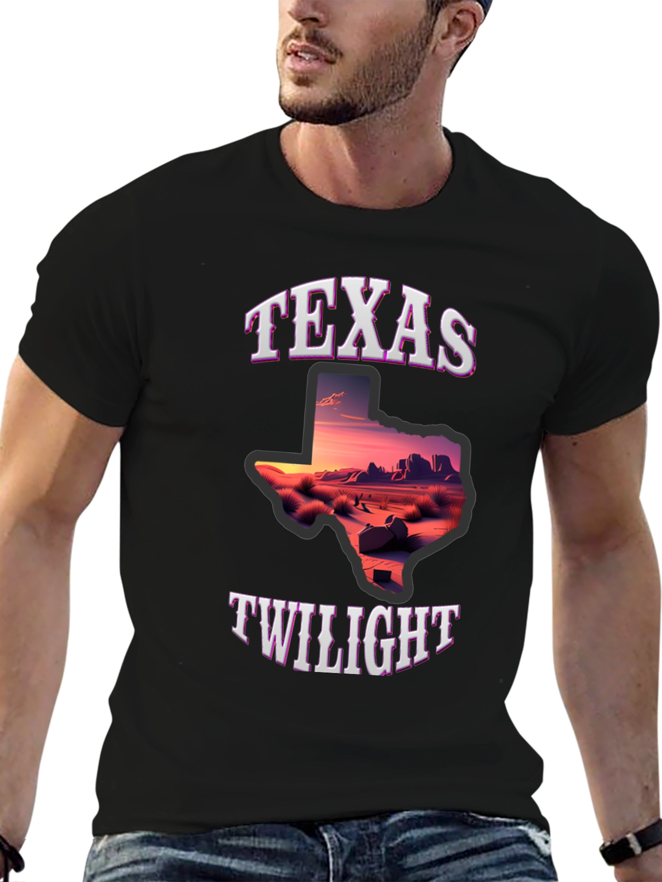Texas Twilight Graphic Tee