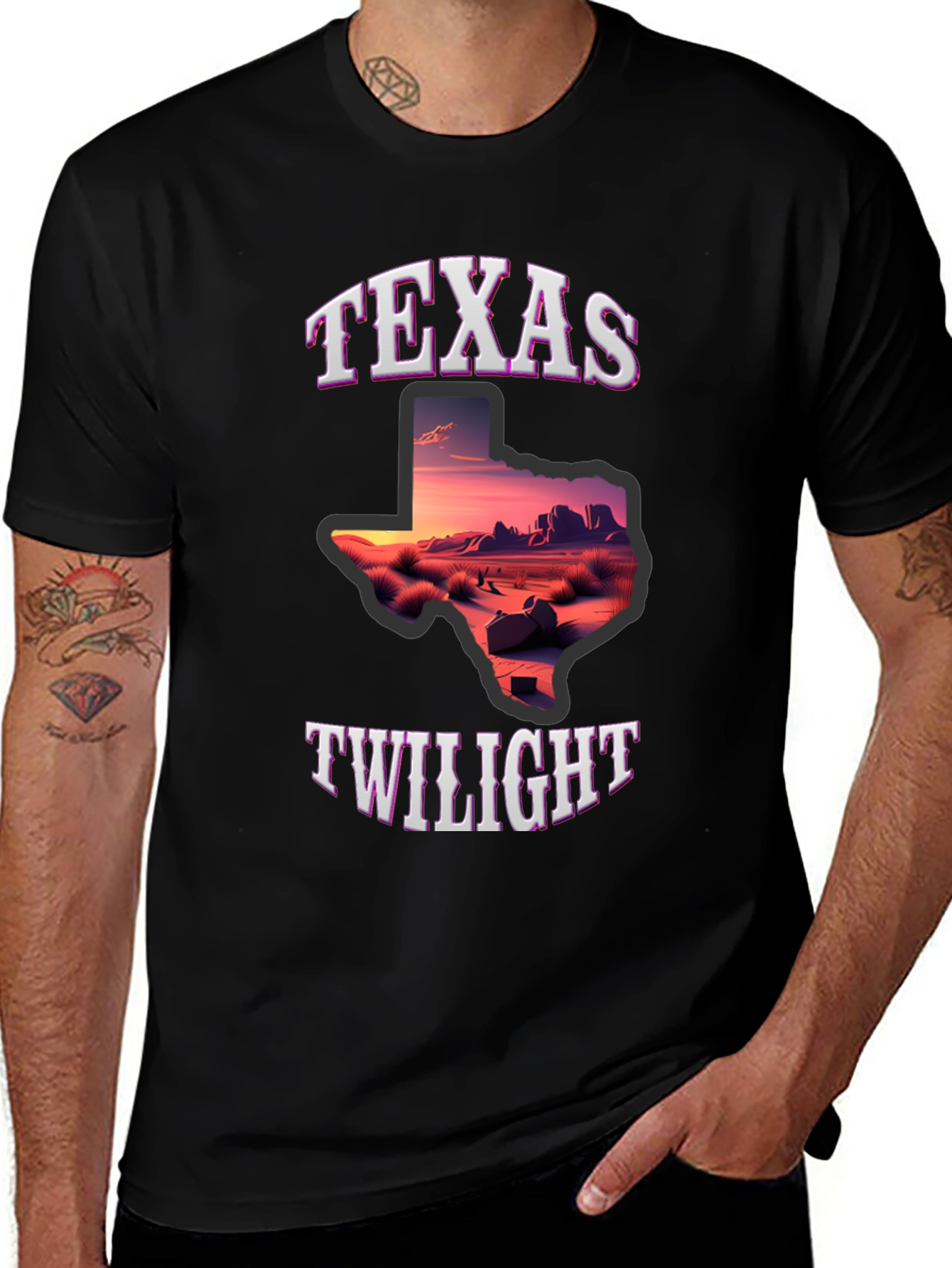 Texas Twilight Graphic Tee