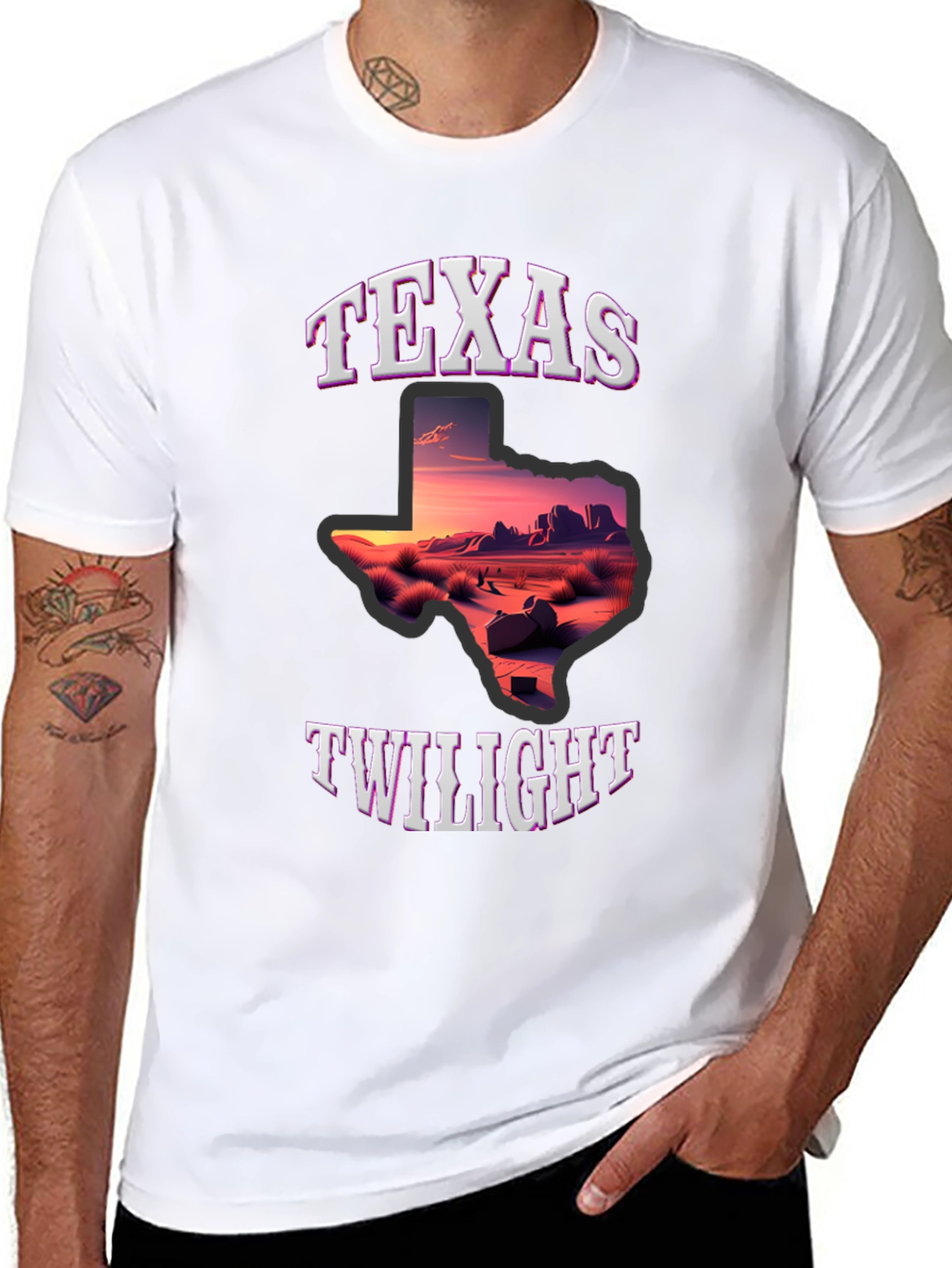 Texas Twilight Graphic Tee