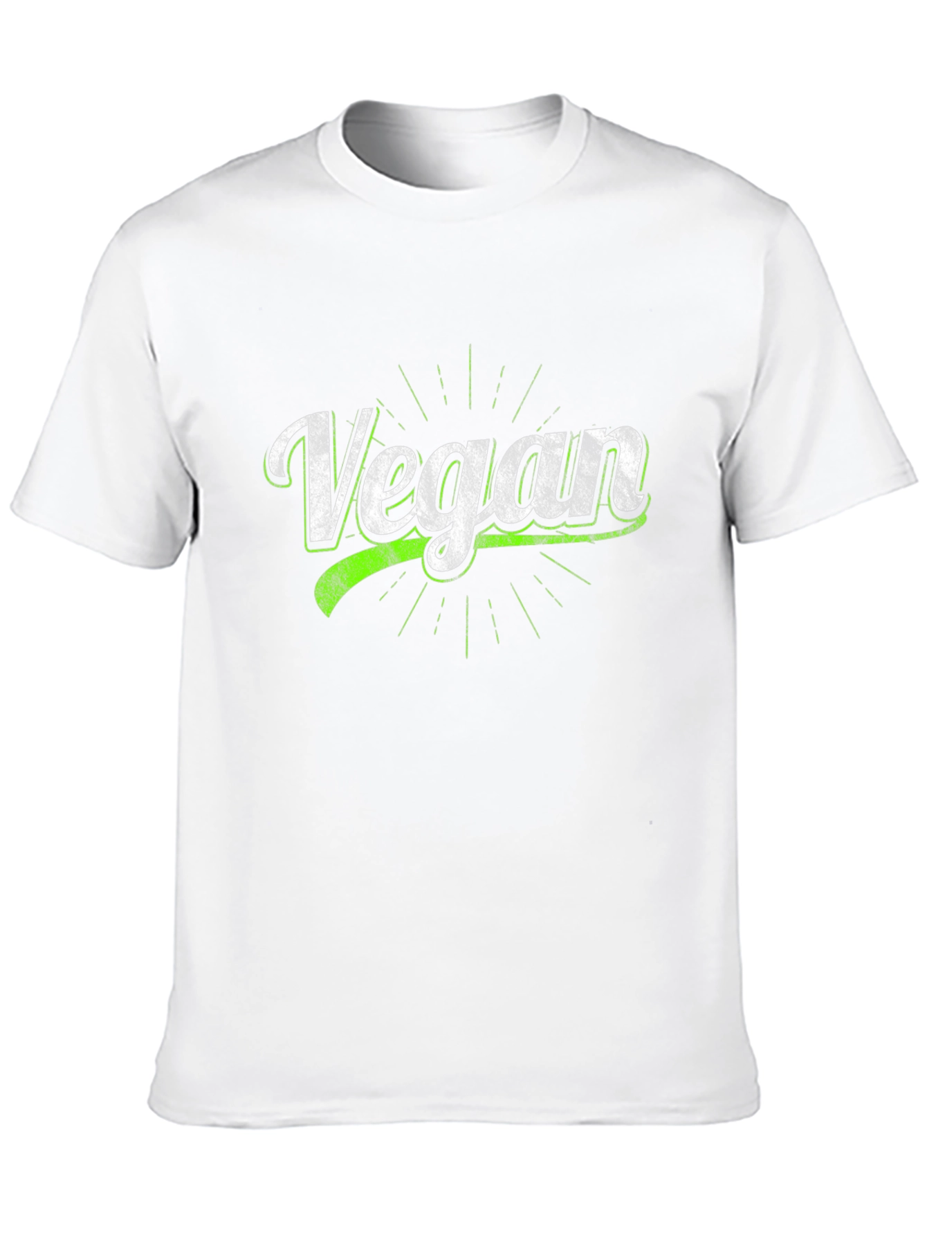 Vegan Graphic T-Shirt - Black Unisex Tee