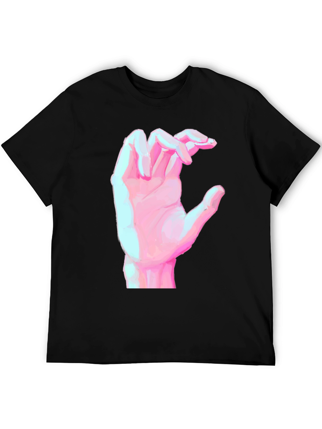 Hand Graphic Black T-Shirt