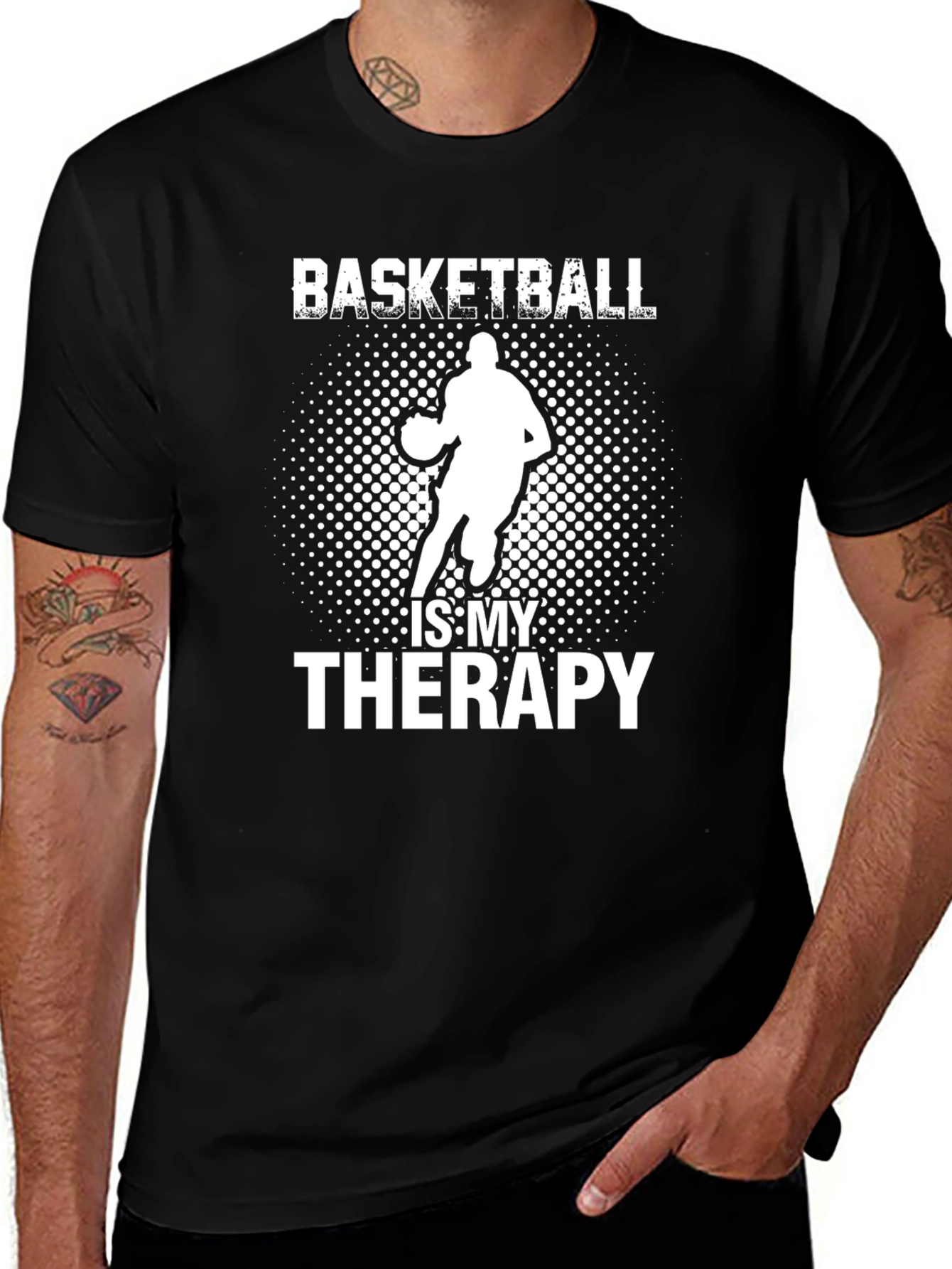 Basketball is My Therapy T-Shirt