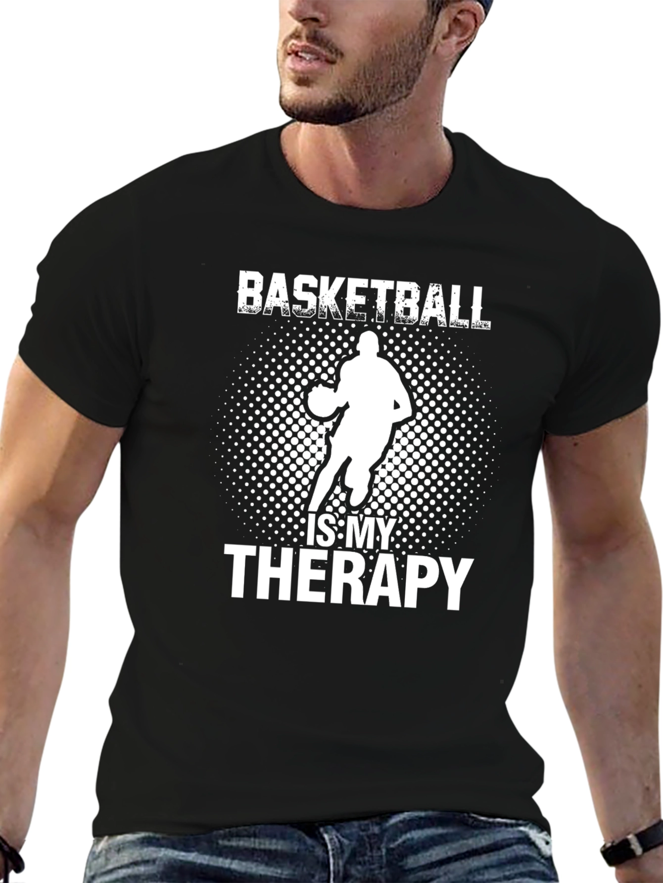 Basketball is My Therapy T-Shirt