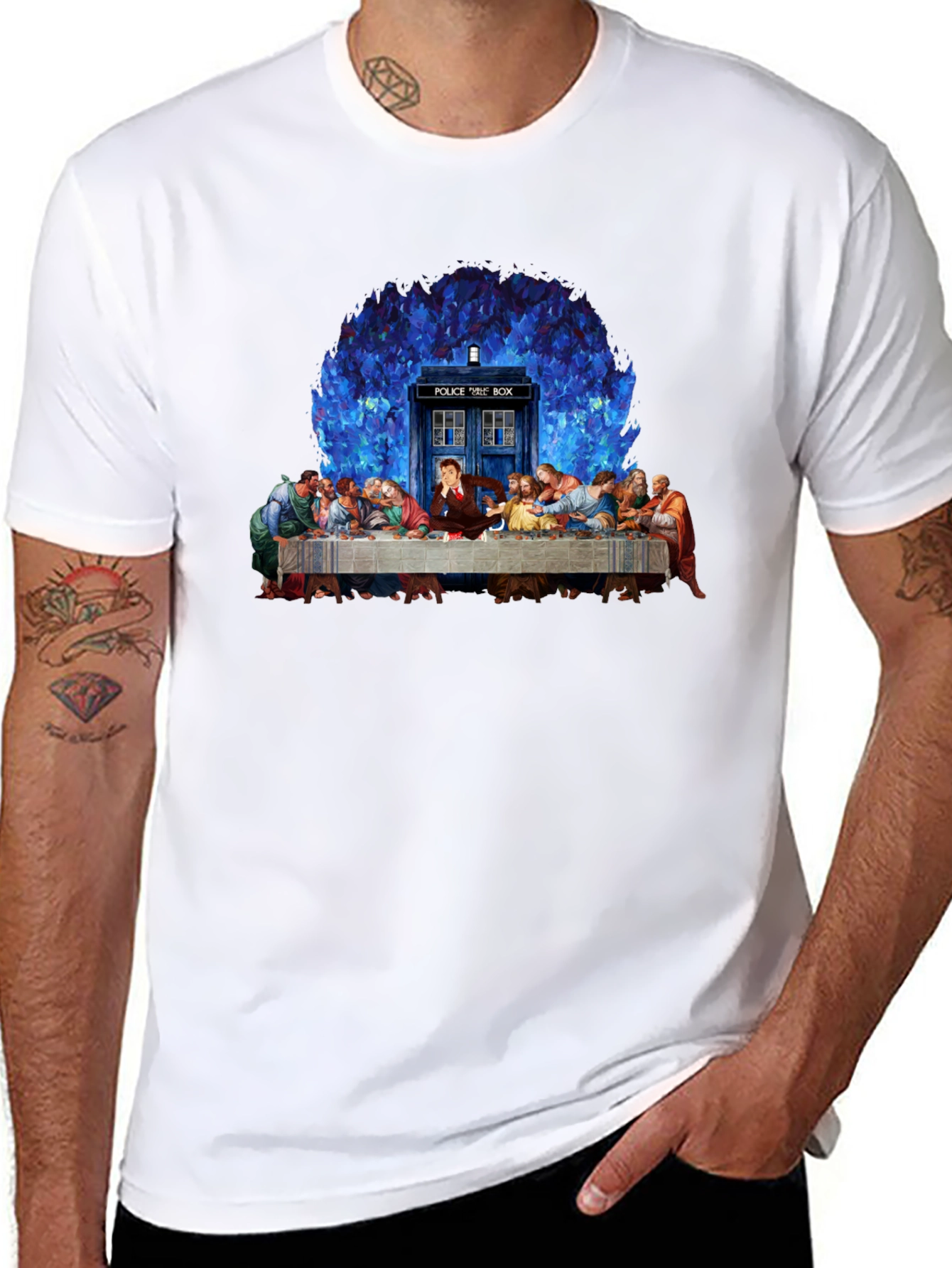 Last Supper Doctor Who T-Shirt