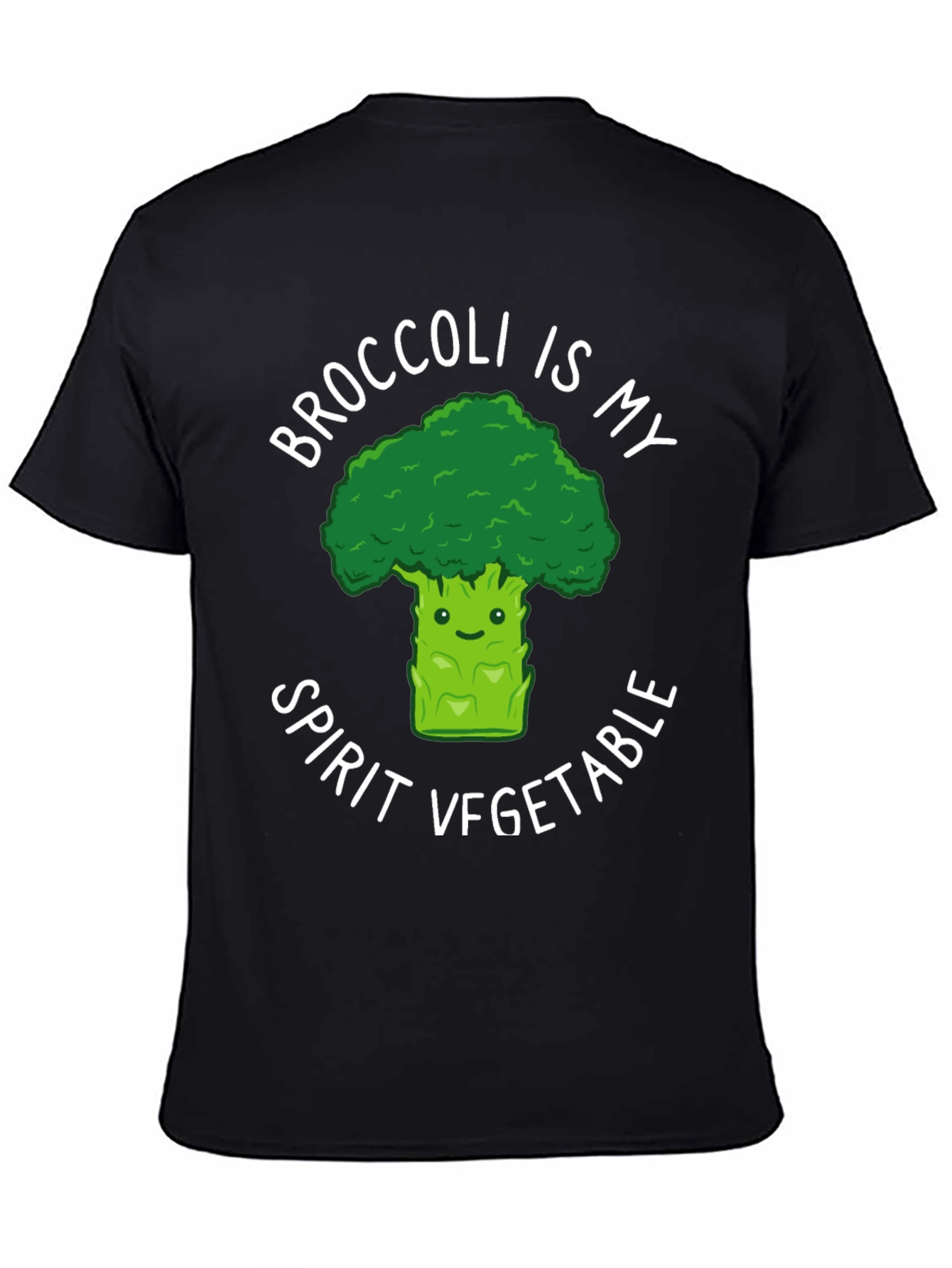 Broccoli is My Spirit Vegetable Graphic Tee