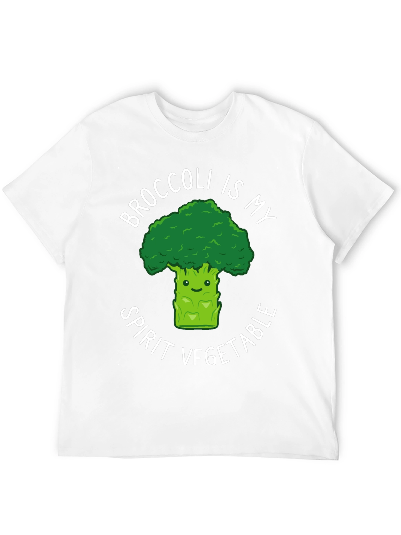 Broccoli is My Spirit Vegetable Graphic Tee