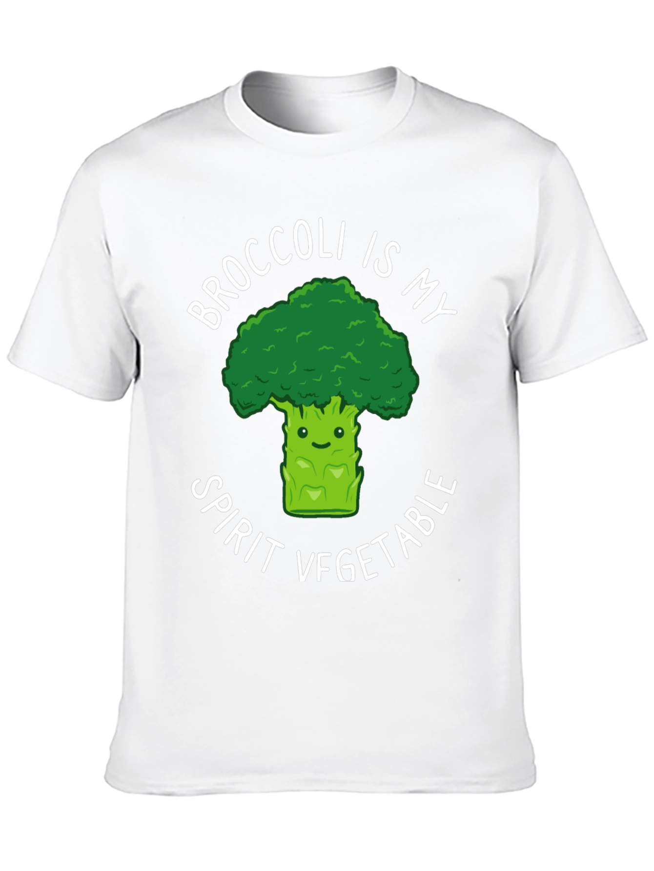 Broccoli is My Spirit Vegetable Graphic Tee