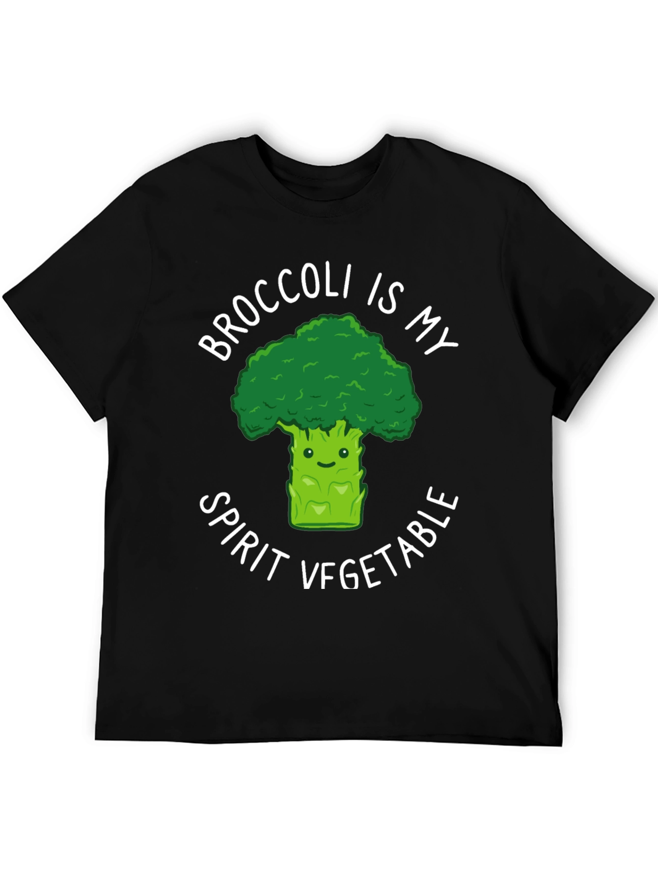 Broccoli is My Spirit Vegetable Graphic Tee