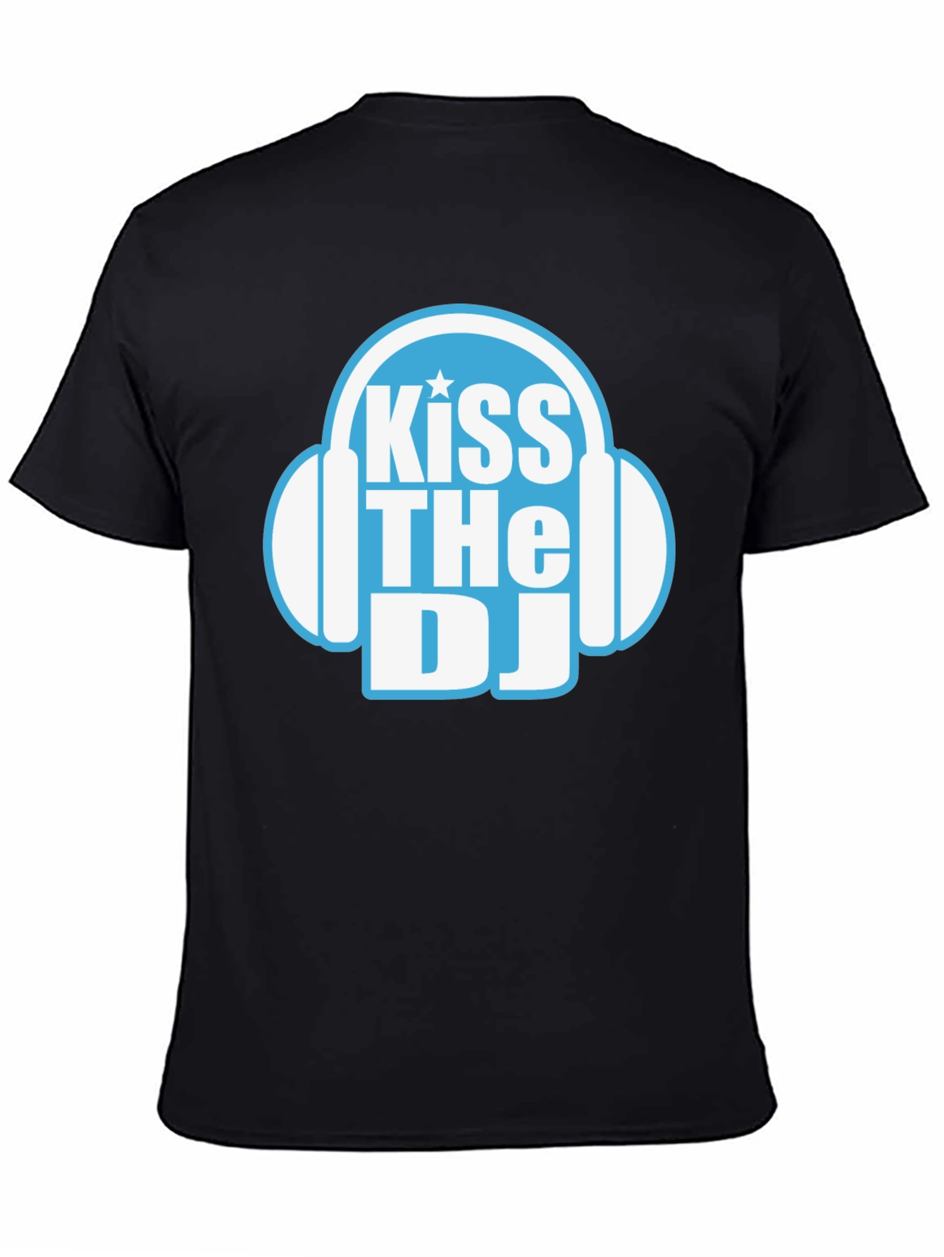 Kiss The DJ Graphic Tee - Music Lovers T-Shirt