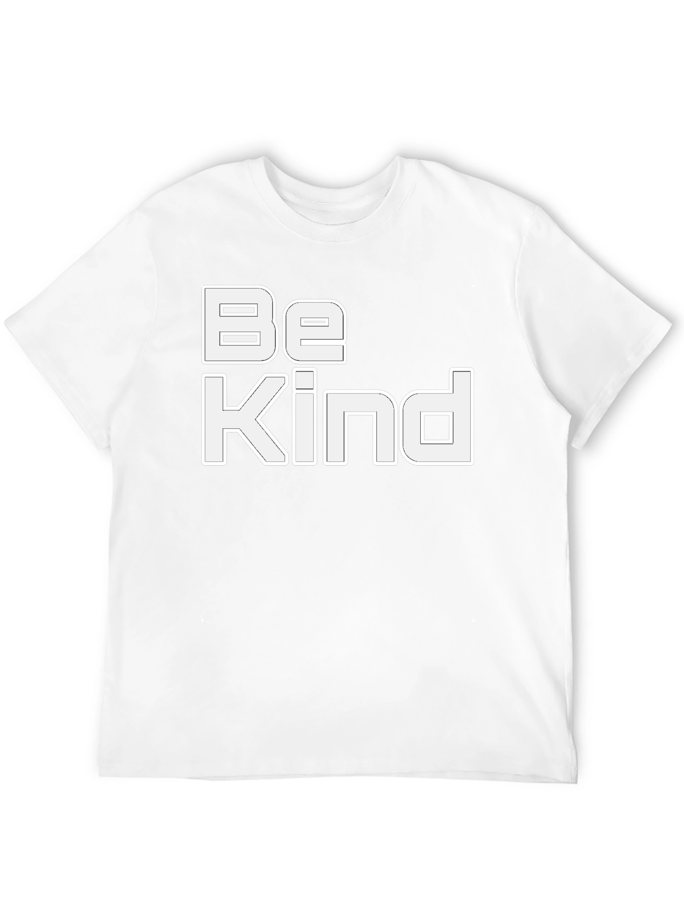 Be Kind Graphic Print Black T-Shirt