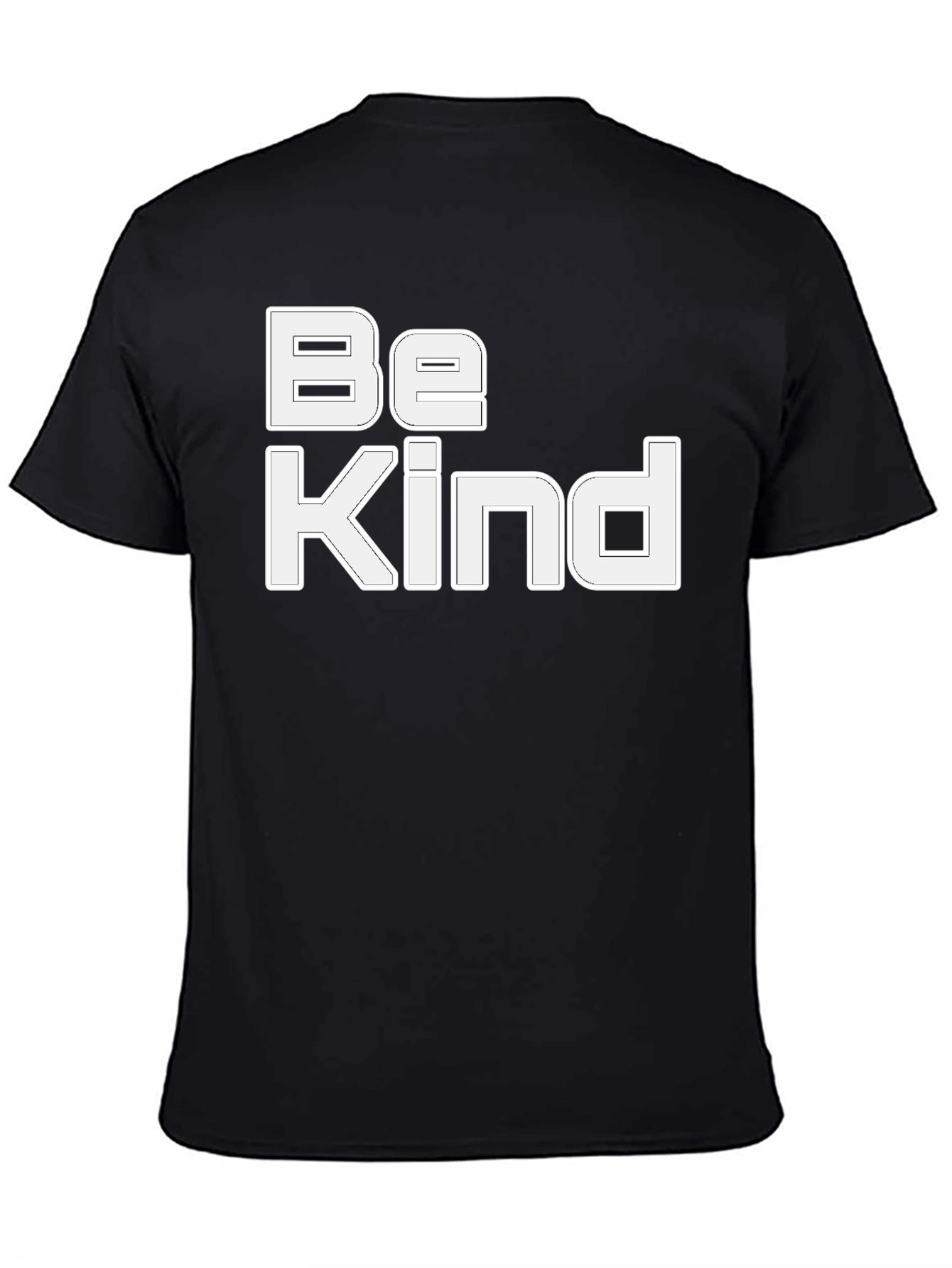 Be Kind Graphic Print Black T-Shirt