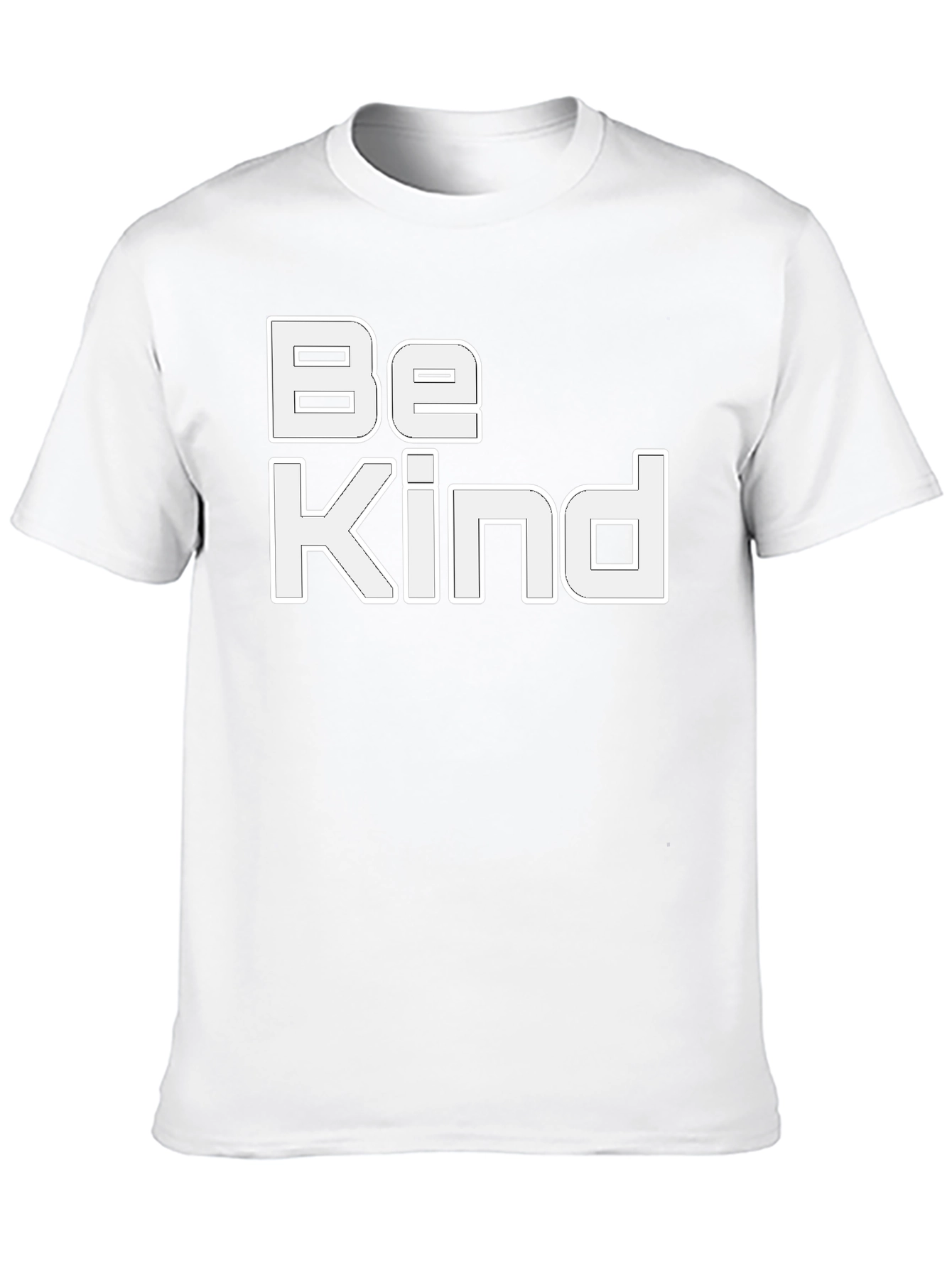 Be Kind Graphic Print Black T-Shirt