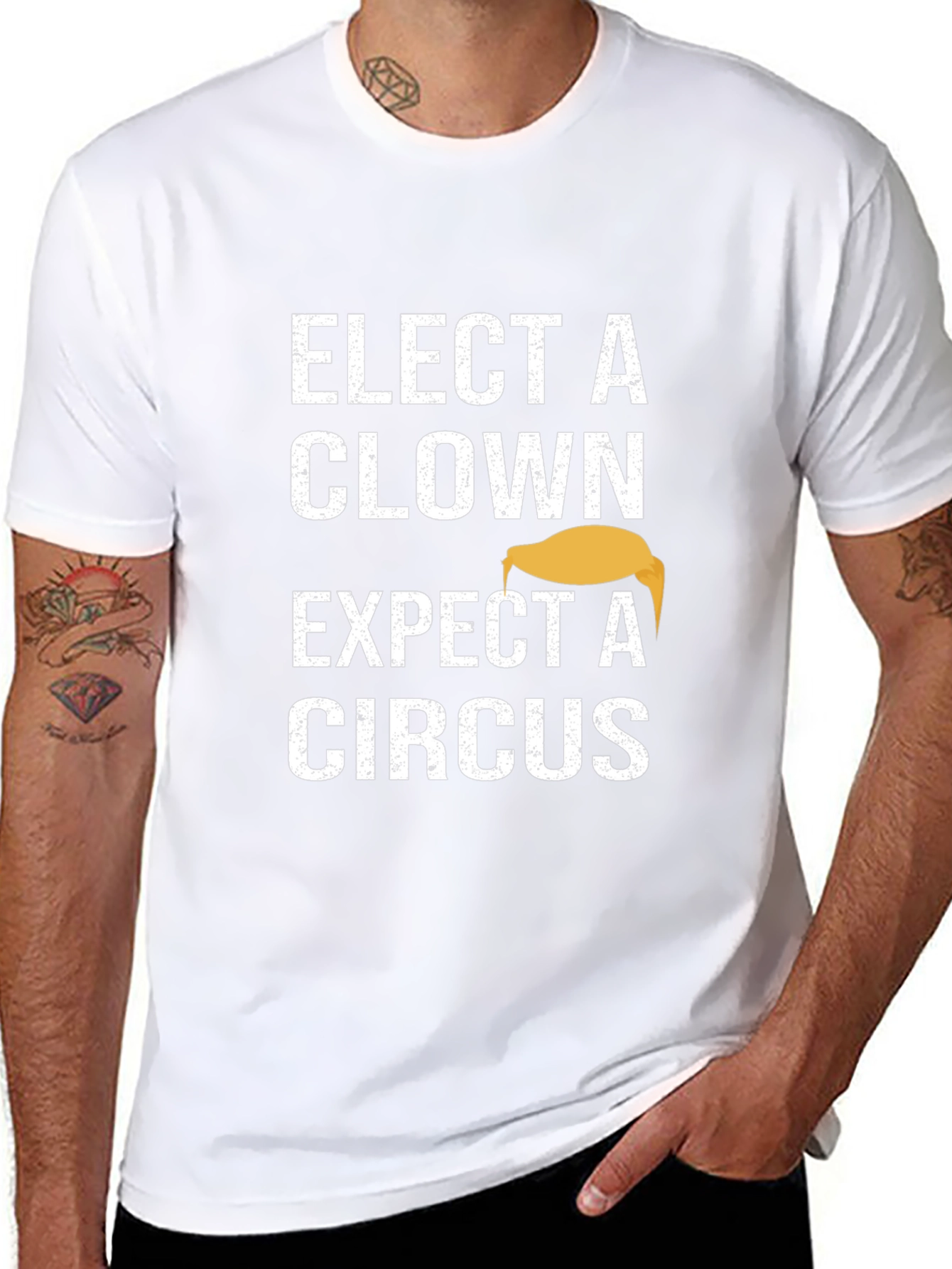 Elect a Clown Expect a Circus Graphic Tee