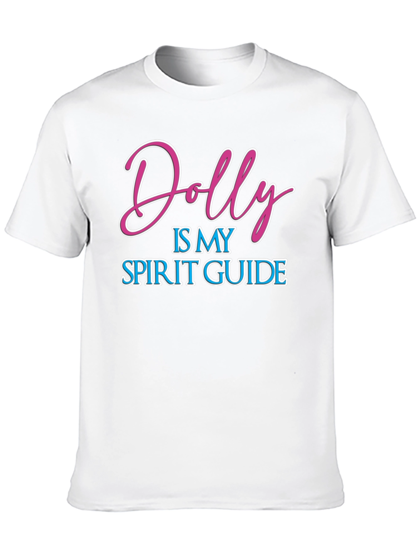 Dolly is My Spirit Guide Black T-Shirt