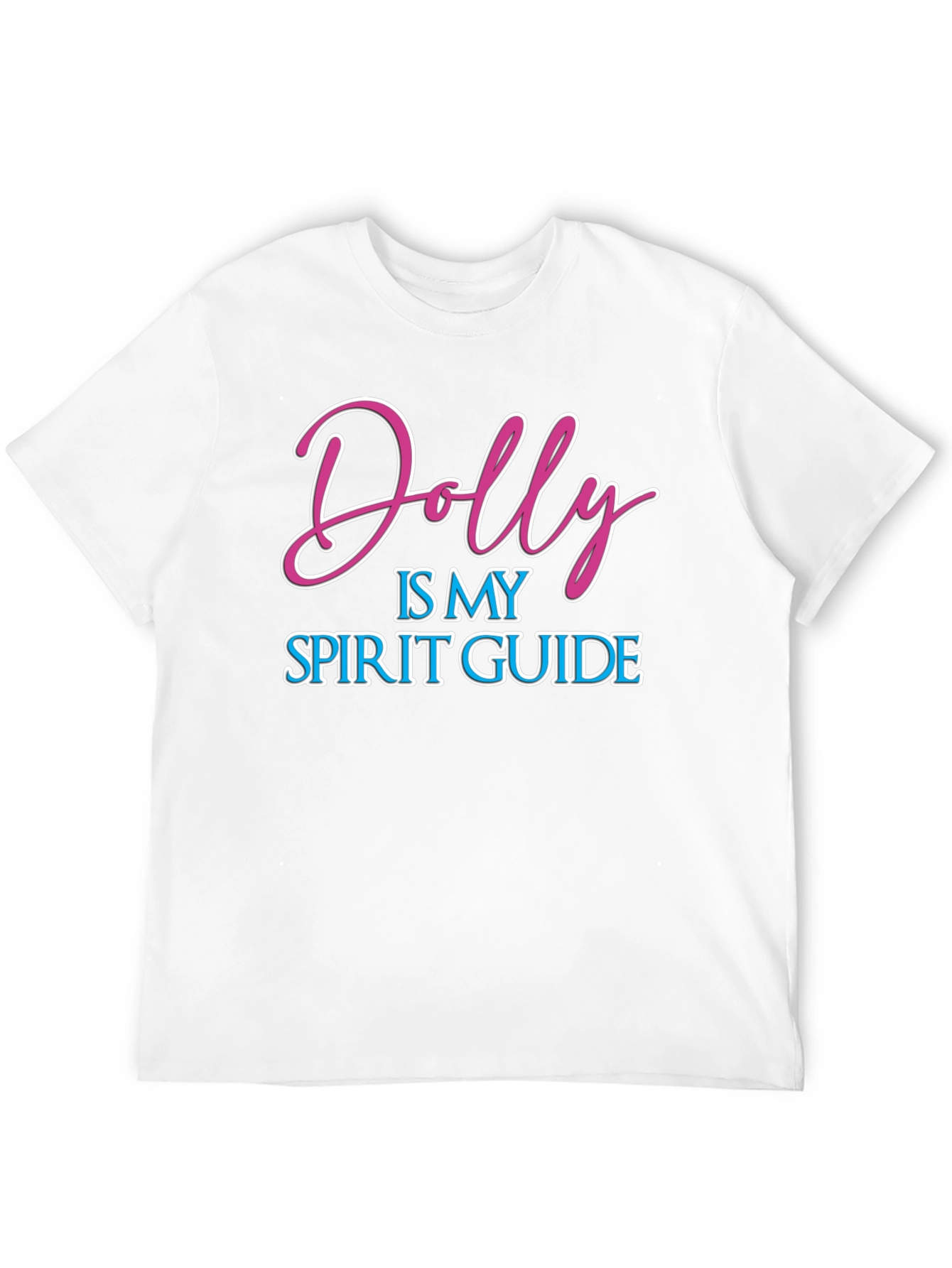 Dolly is My Spirit Guide Black T-Shirt