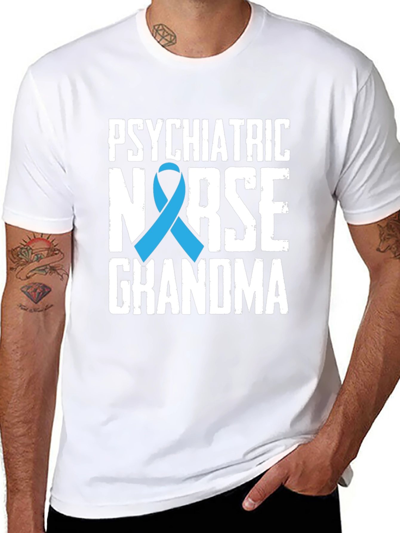 Psychiatric Nurse Grandma T-Shirt