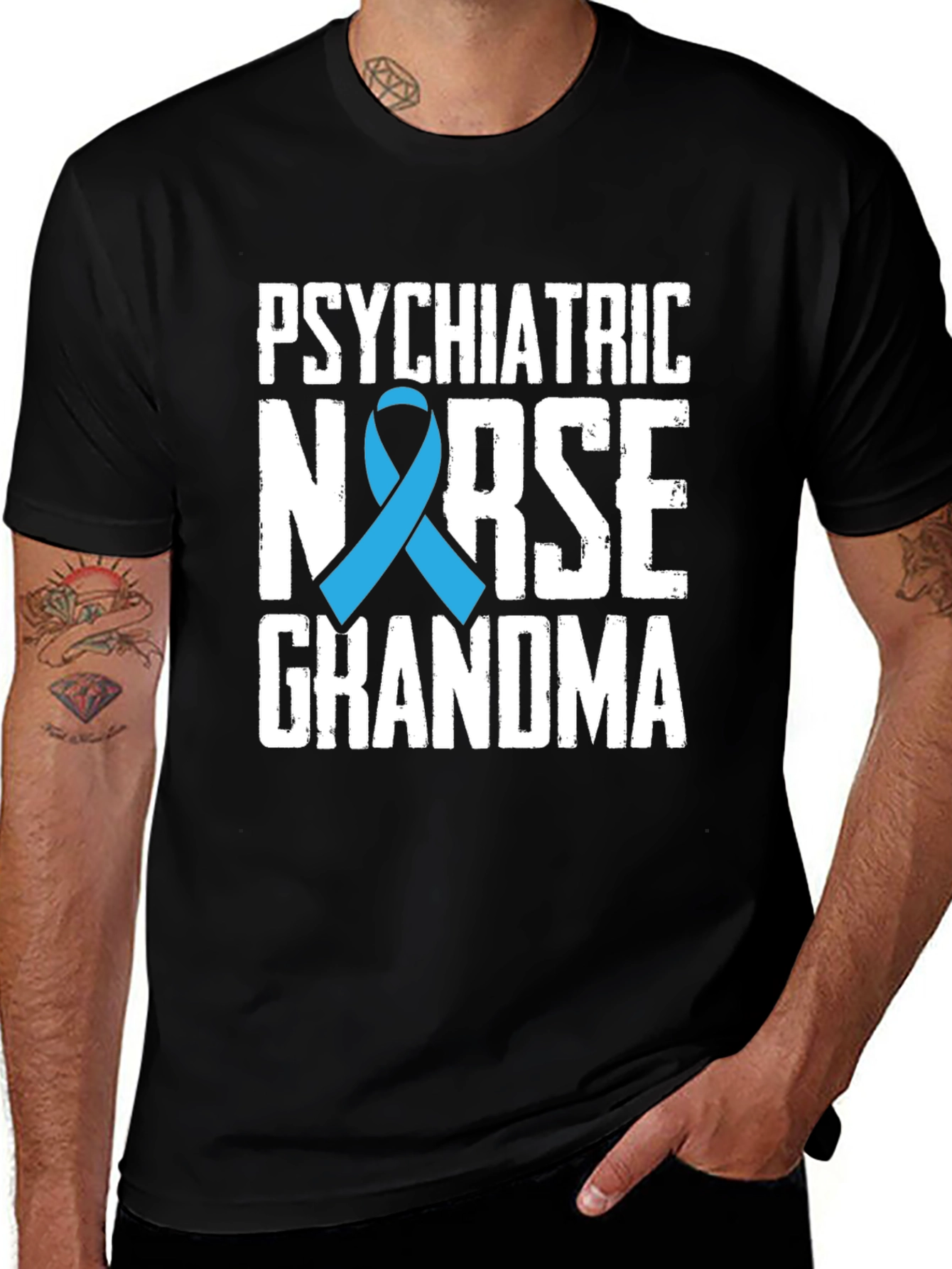 Psychiatric Nurse Grandma T-Shirt